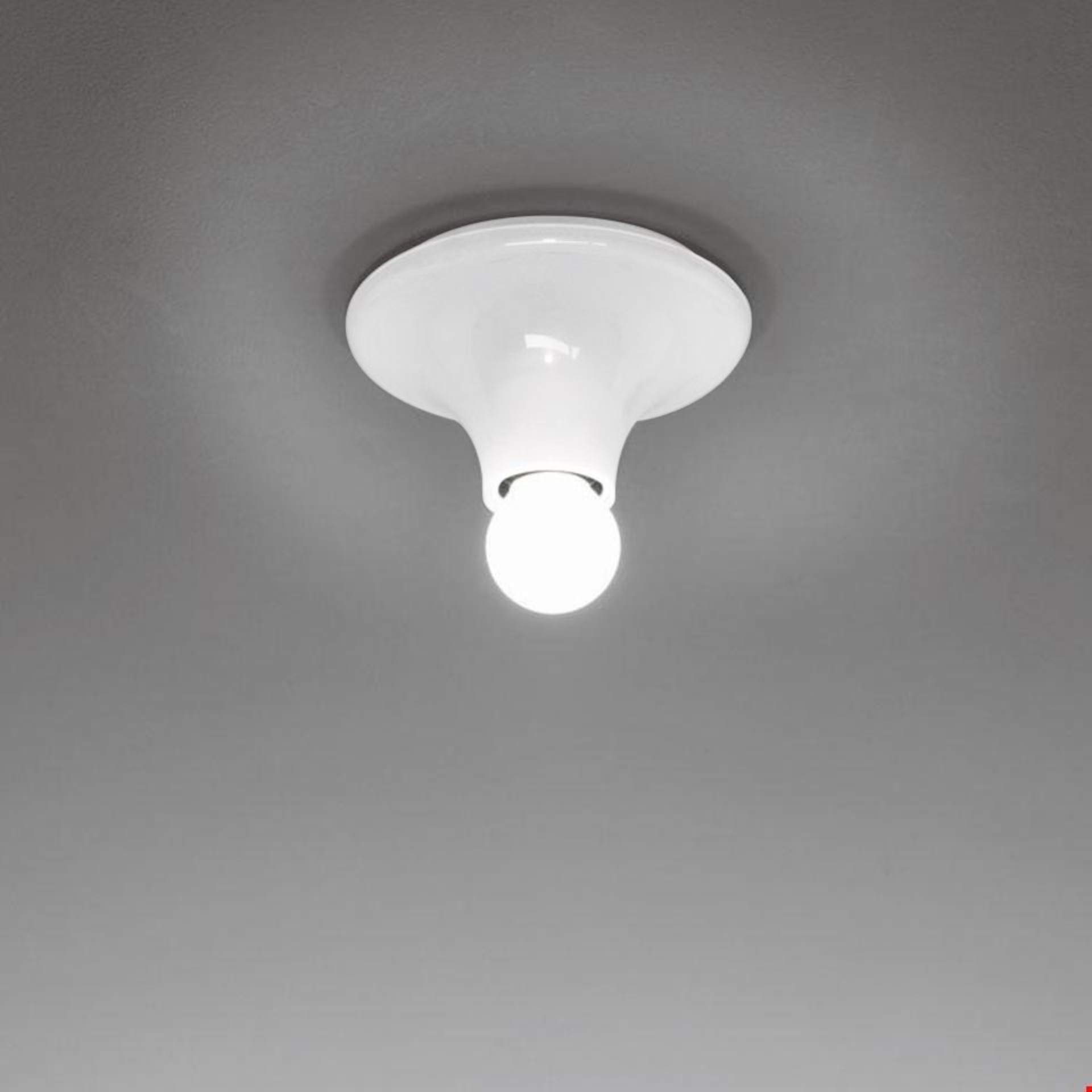 Levně Artemide stropní a nástěnné svítidlo Teti E27 max. 12 W bílá