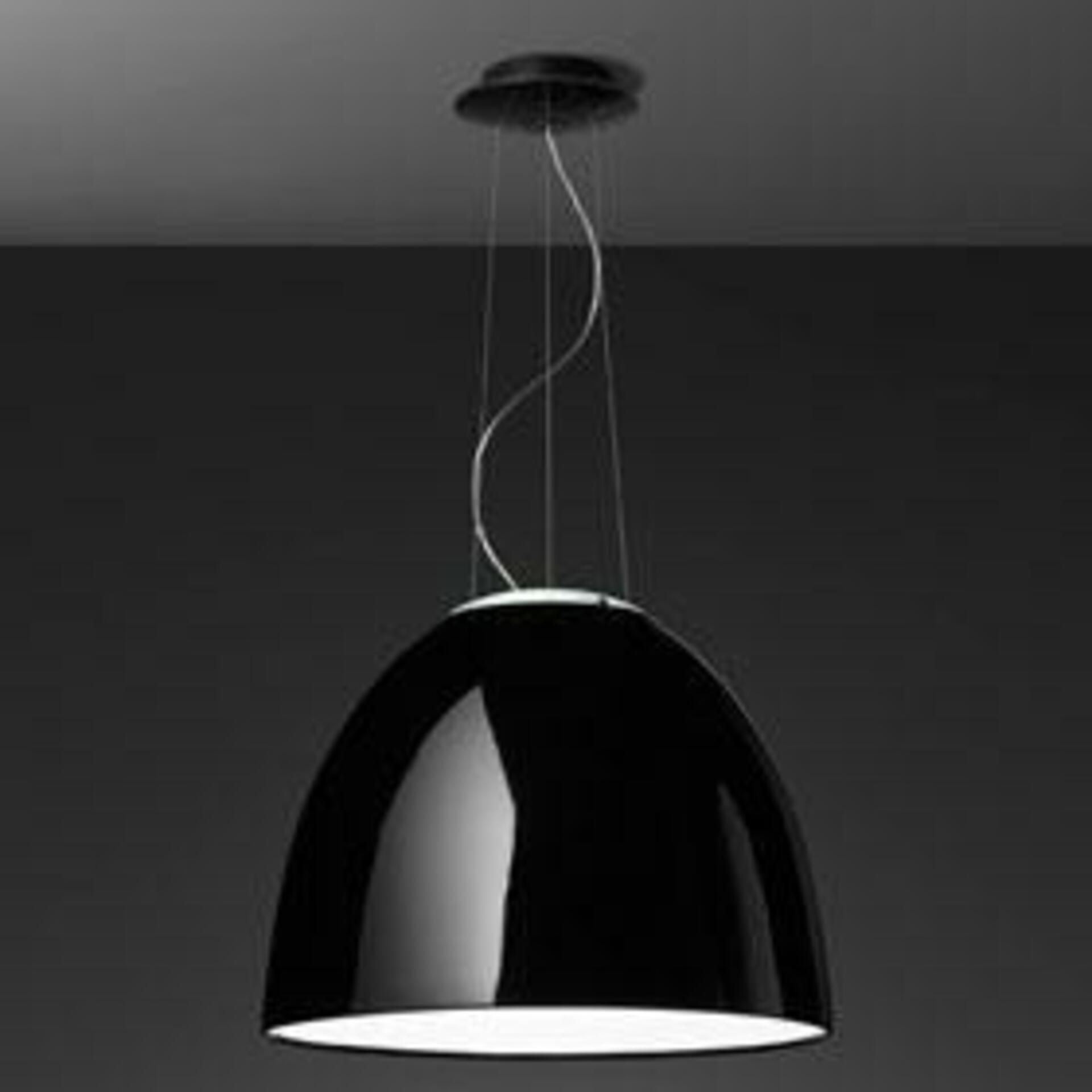 Artemide NUR GLOSS závěs.  halogen 230W černá A242110