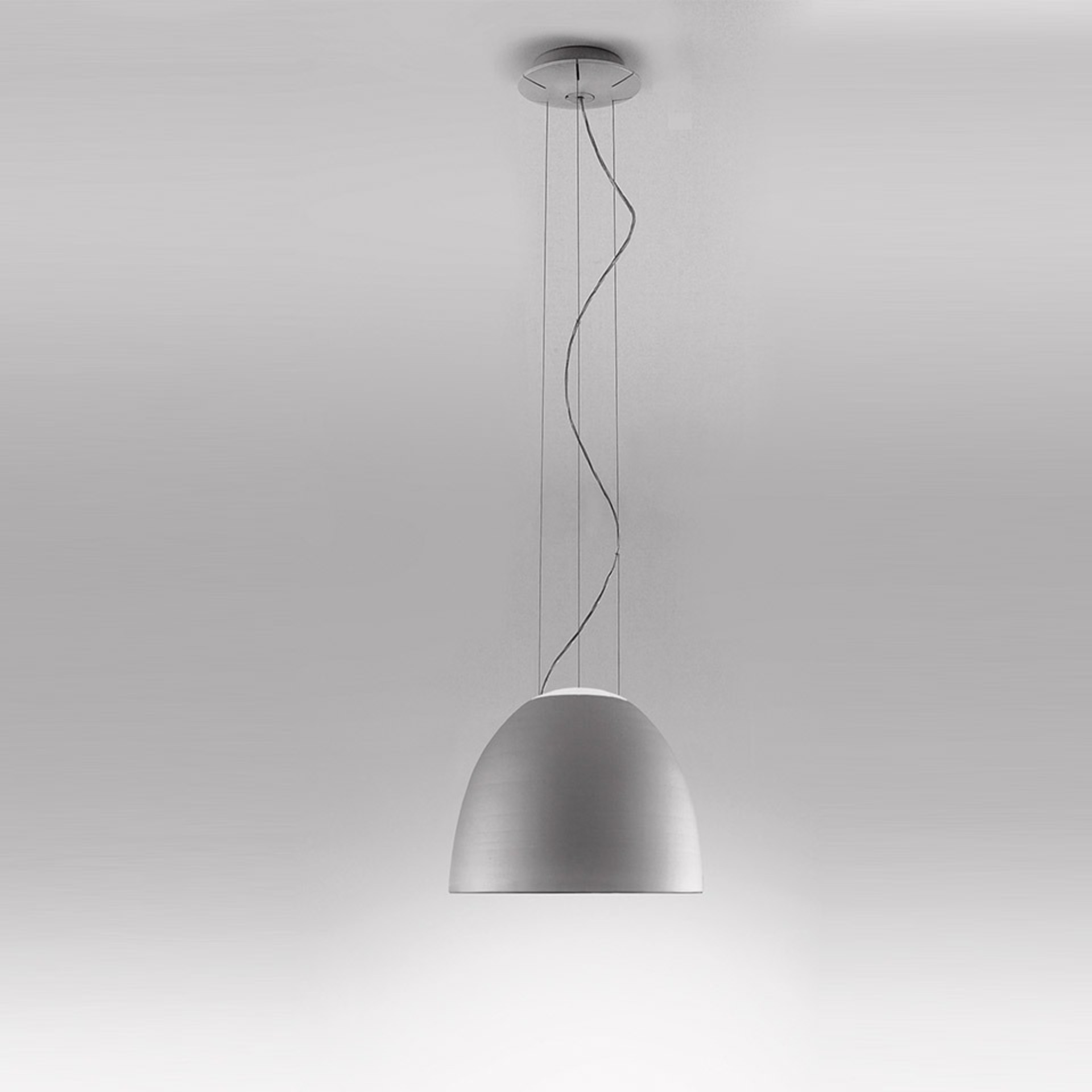 Levně Artemide závěsné svítidlo Nur Mini 11 W R7s 220-240 V anodizovaný hliník