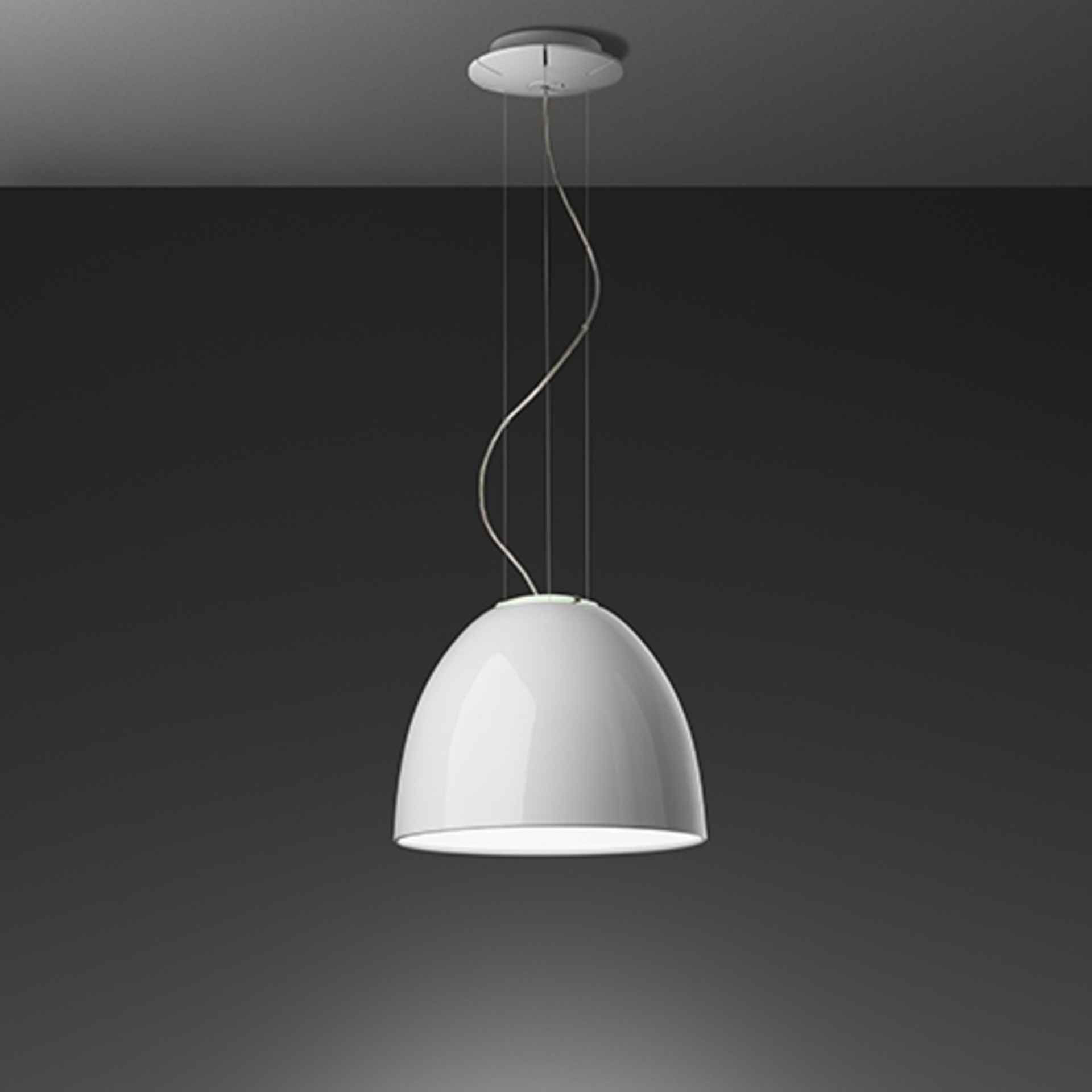 Artemide NUR MINI GLOSS LED S bílá A246400