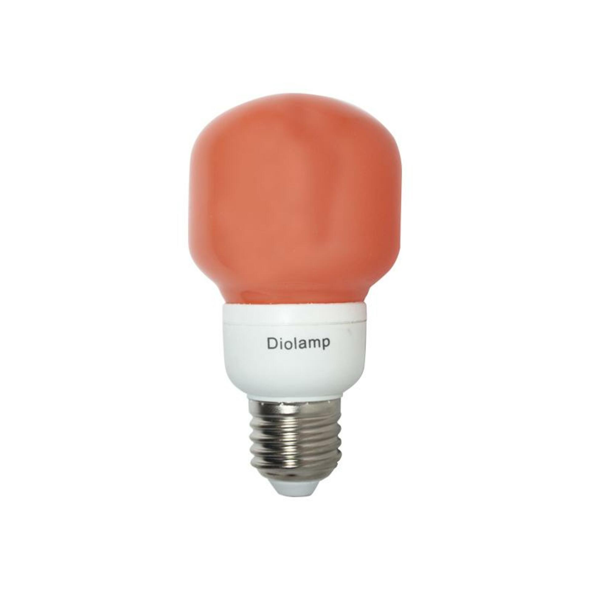 Levně ACA Lighting ECONOMY BULB E27 12W 600Lm 2700K oranžová 591261600