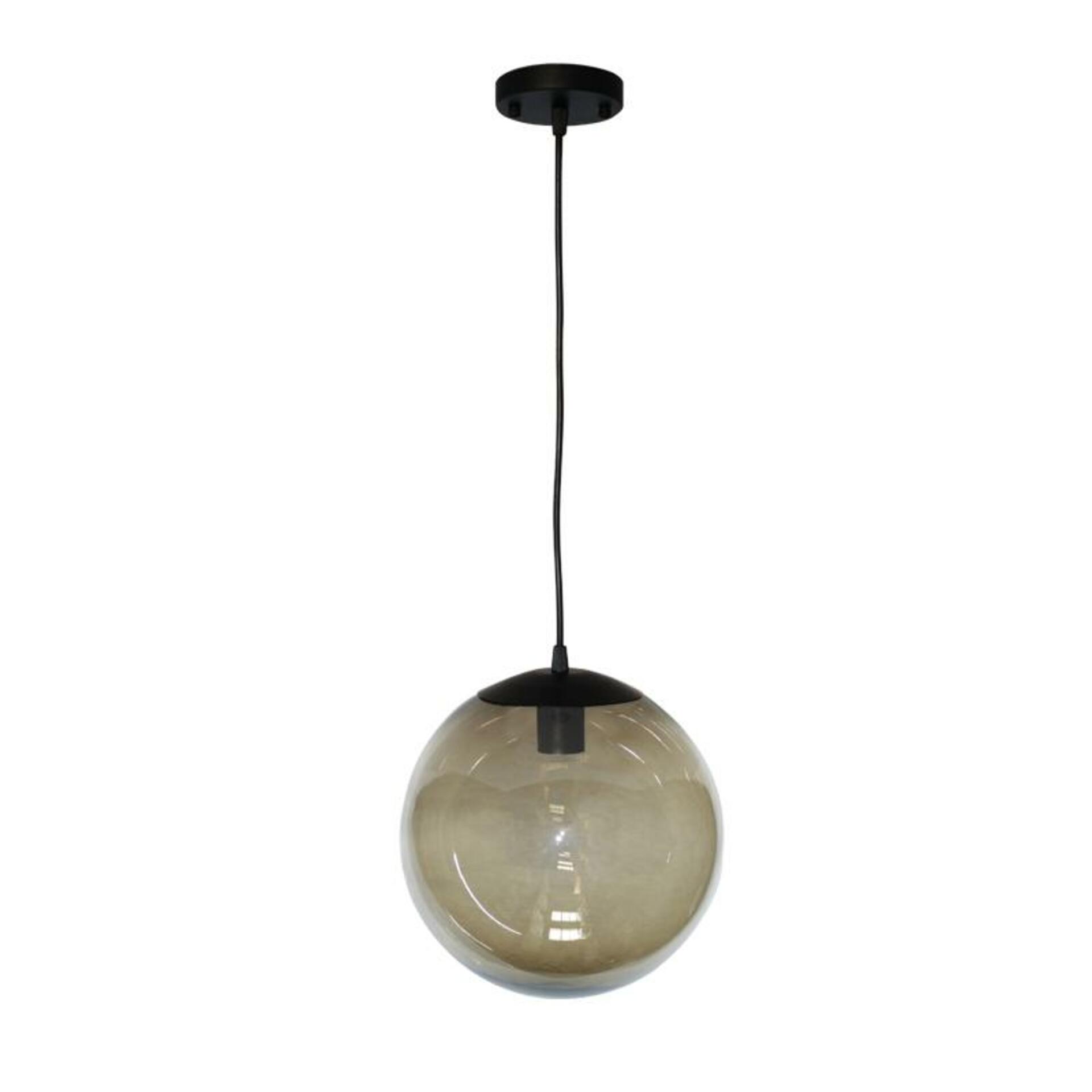 Levně ACA Lighting venkovní závěsné svítidlo D250 PMM kouřová AC.18250KSM