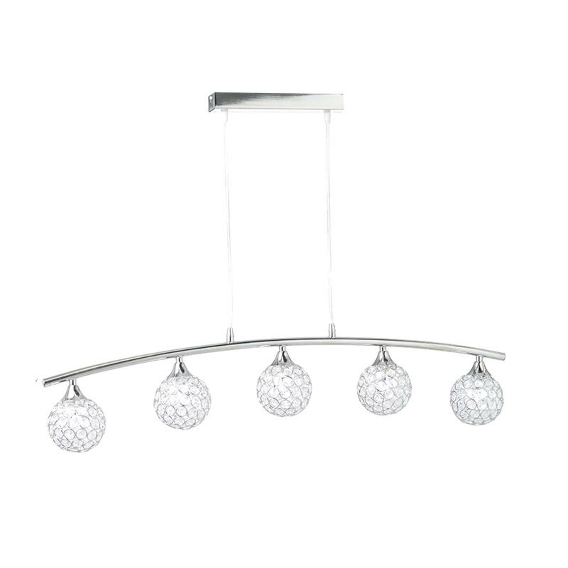 Levně ACA Lighting Crystal závěsné svítidlo AD2012005P