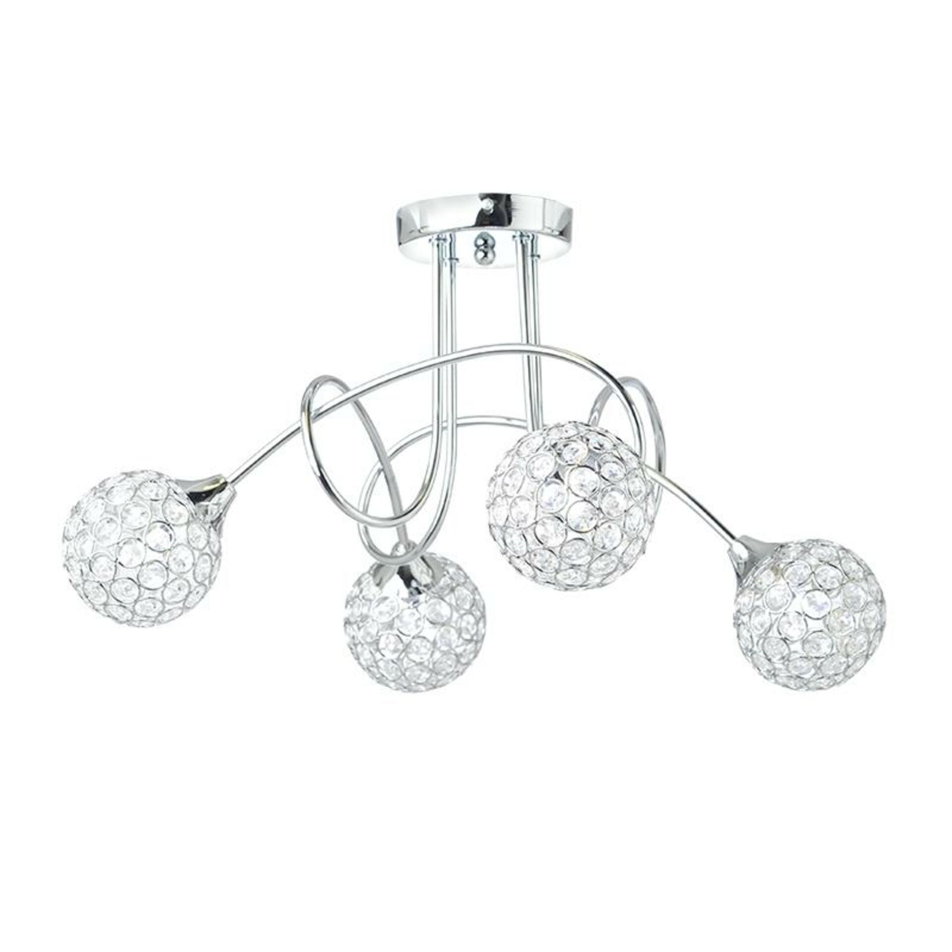 Levně ACA Lighting Crystal stropní svítidlo AD20120084