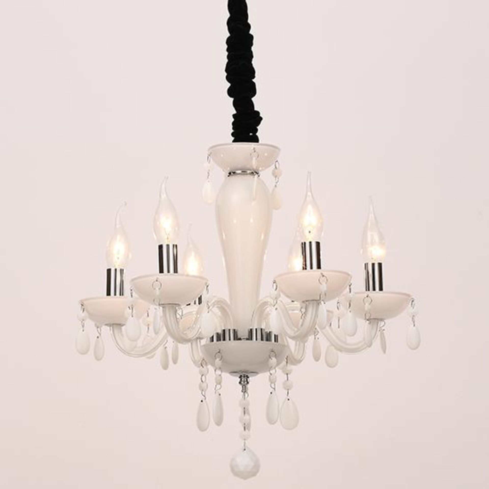 ACA Lighting Crystal závěsné svítidlo BLK82046PWC