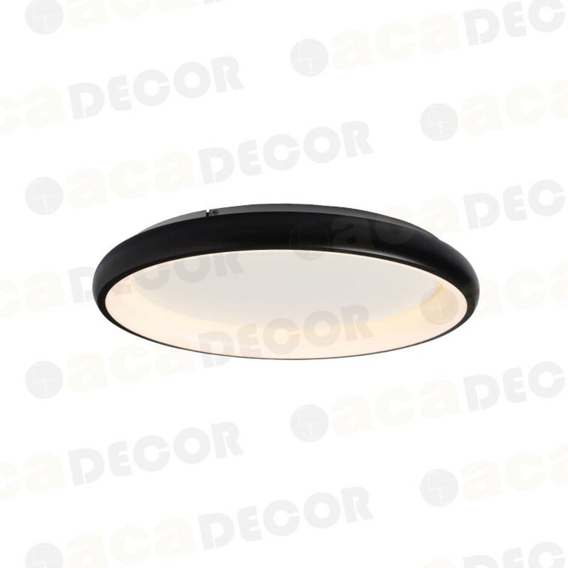 Levně ACA Lighting Decoled LED stropní svítidlo BR71LEDC61BK