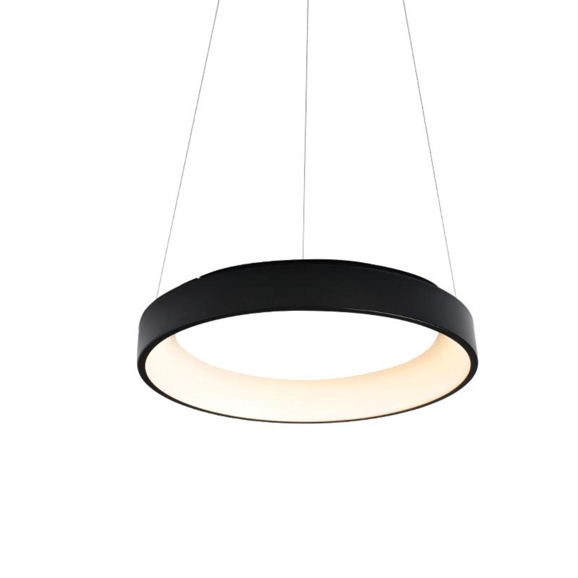 Levně ACA Lighting závěsné svítidlo LED 73W CCT 5450lm APOLLO černý kov BR81LEDP78BKCCT