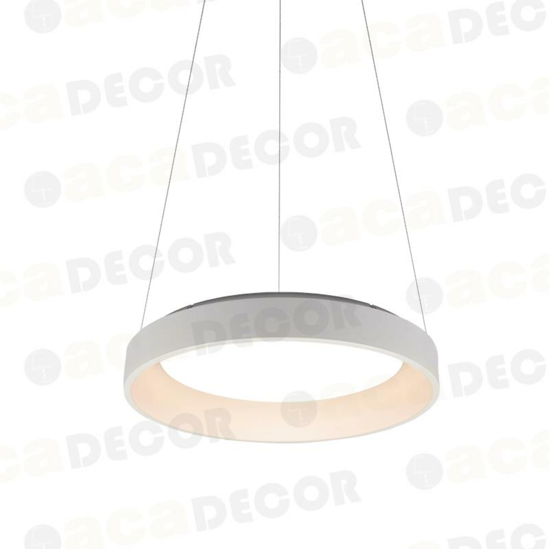 Levně ACA Lighting Decoled LED závěsné svítidlo BR81LEDP78WH