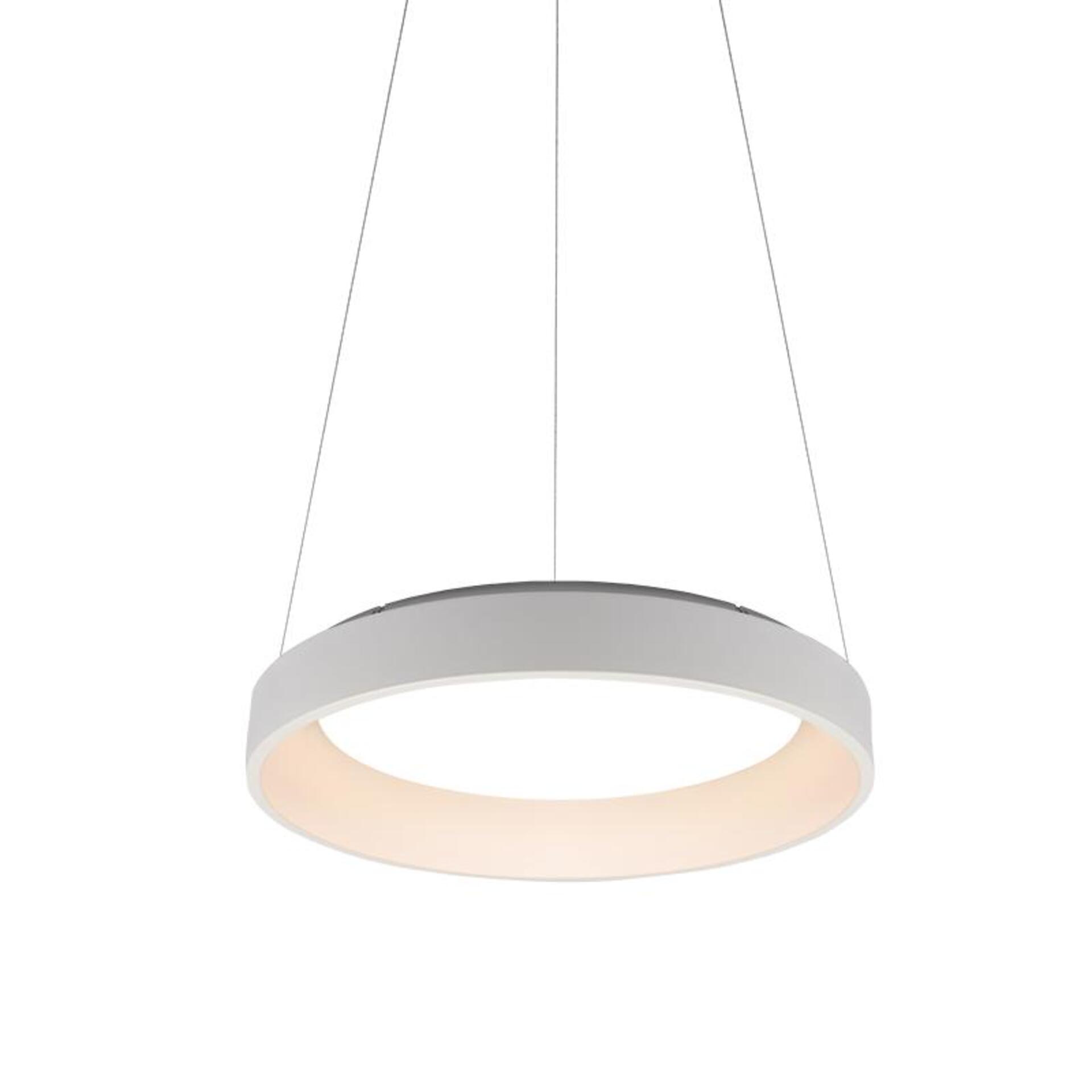 Levně ACA Lighting závěsné svítidlo LED 73W CCT 5450lm APOLLO bílý kov BR81LEDP78WHCCT