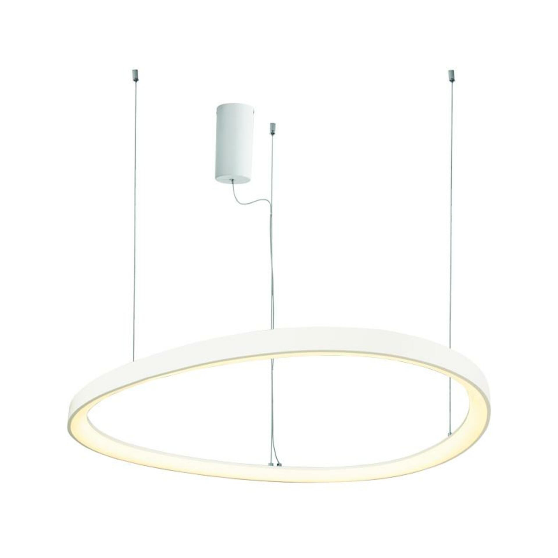 ACA Lighting závěsné svítidlo LED 36W 3000K 2700lm HARMONY bílá hliník IP20 D42XH120CM BR97LEDP40WH