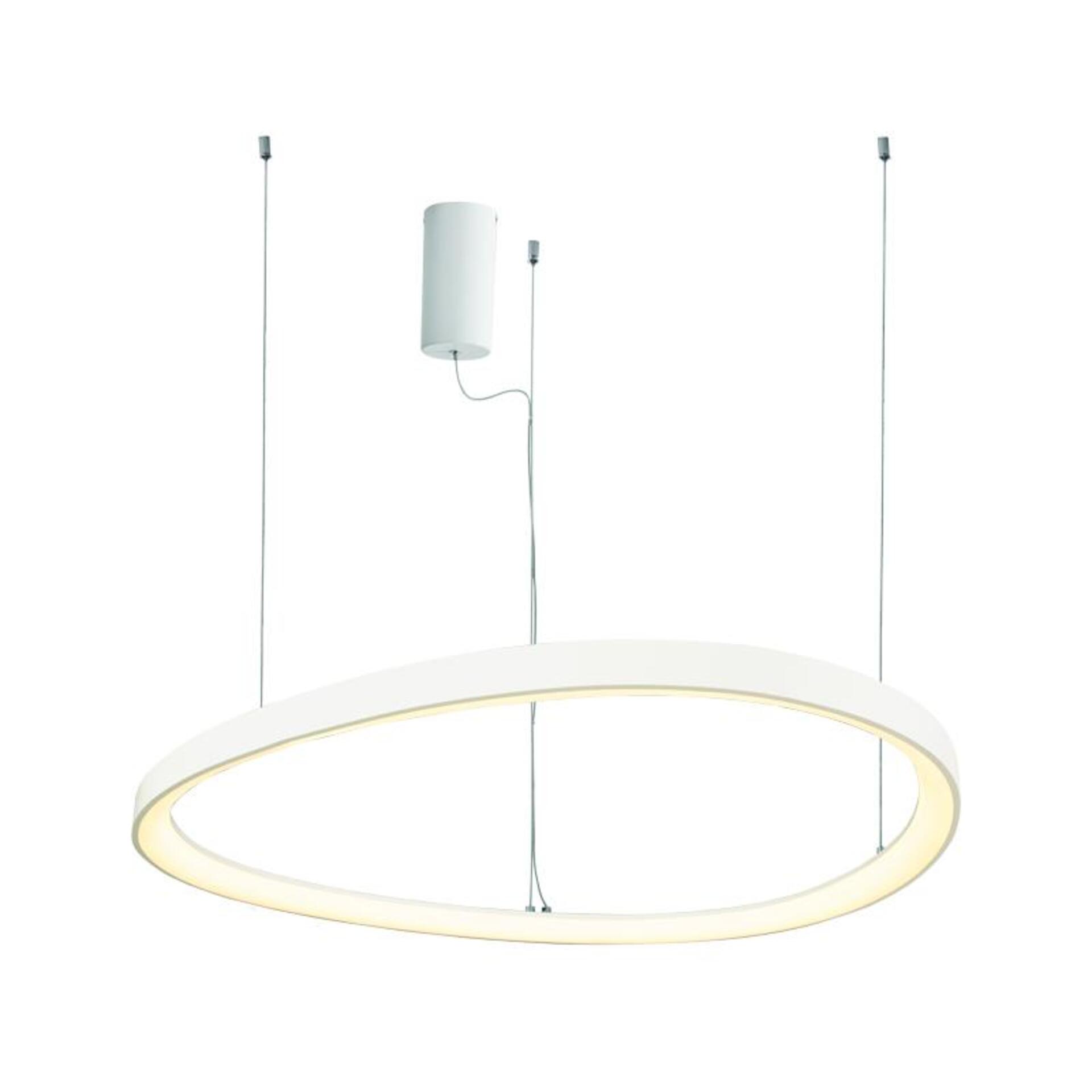 Levně ACA Lighting závěsné svítidlo LED 44W CCT 4670lm HARMONY bílá, hliník IP20 BR97LEDP60WHCCT