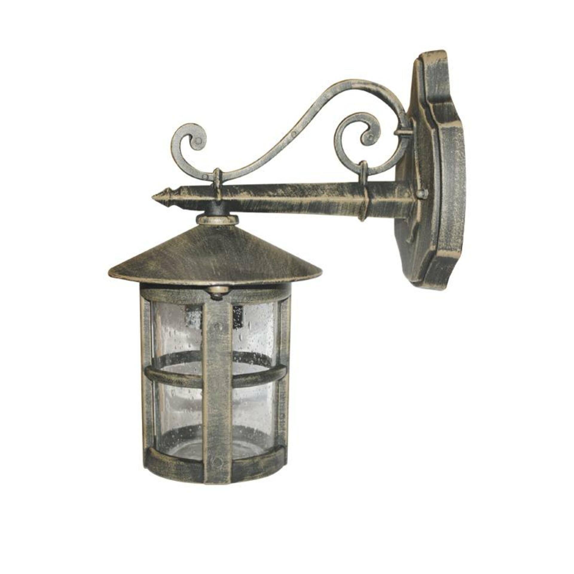 Levně ACA Lighting Garden lantern venkovní nástěnné svítidlo BT5721