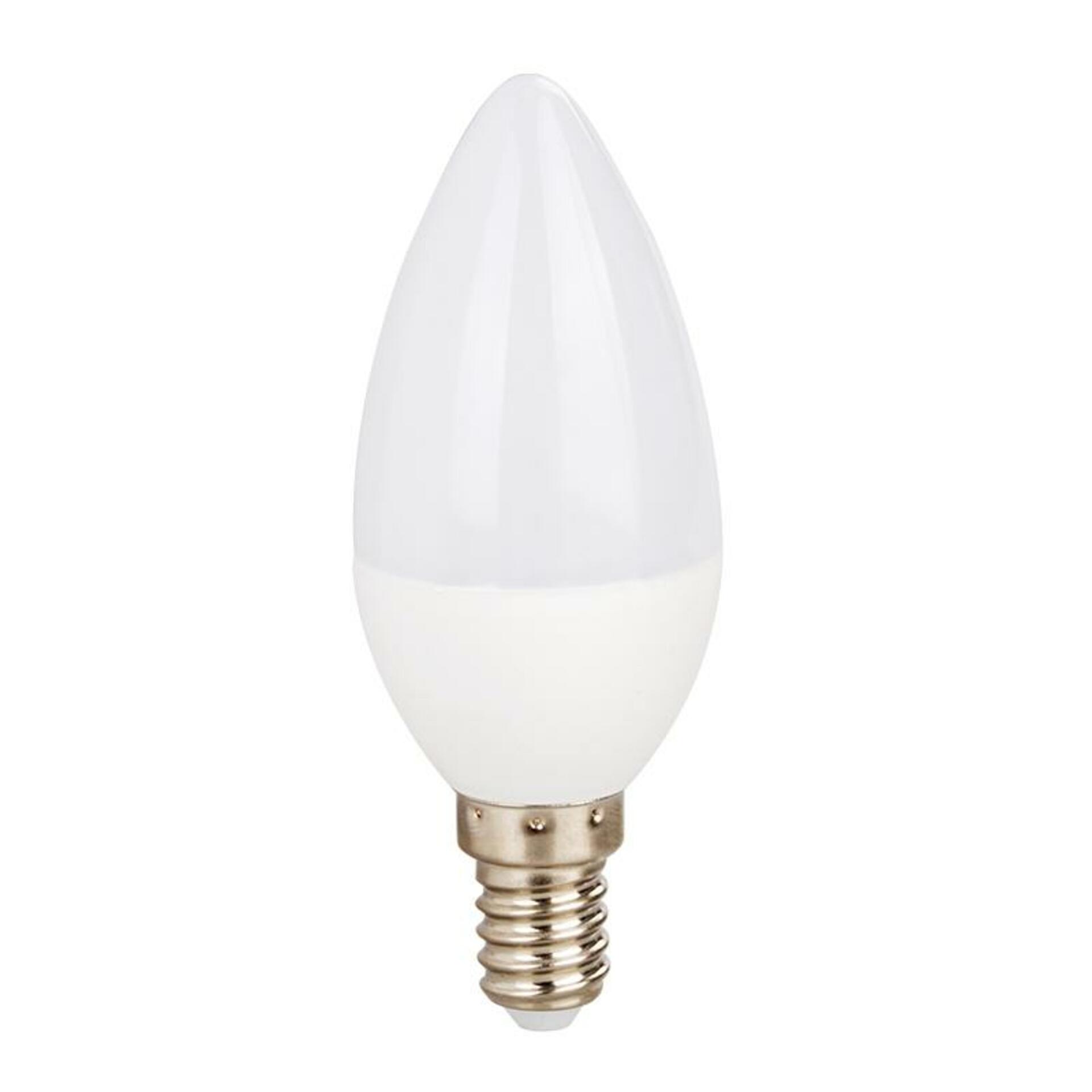 Levně ACA Lighting LED CANDLE E14 42V AC 5W 4000K 230st. 450Lm Ra80 C375NW42AC