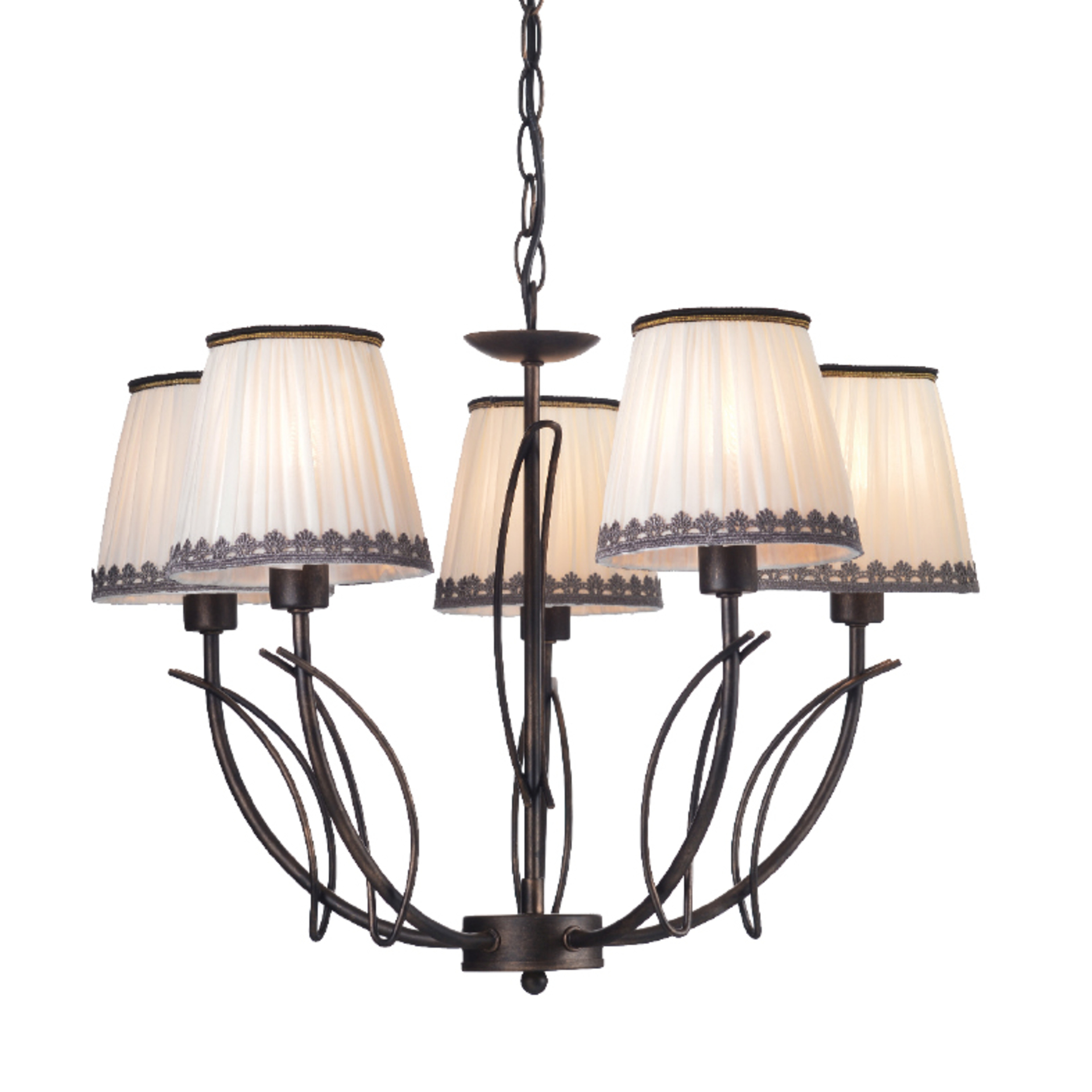 ACA Lighting Textile závěsné svítidlo DLA11795BG