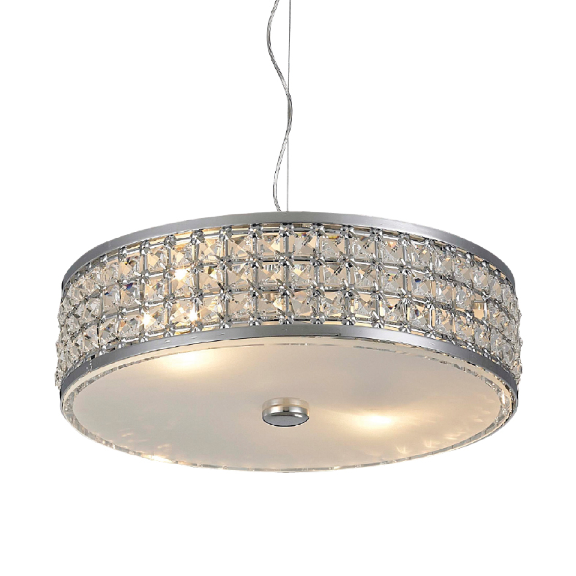 Levně ACA Lighting Crystal závěsné svítidlo DLA619B2