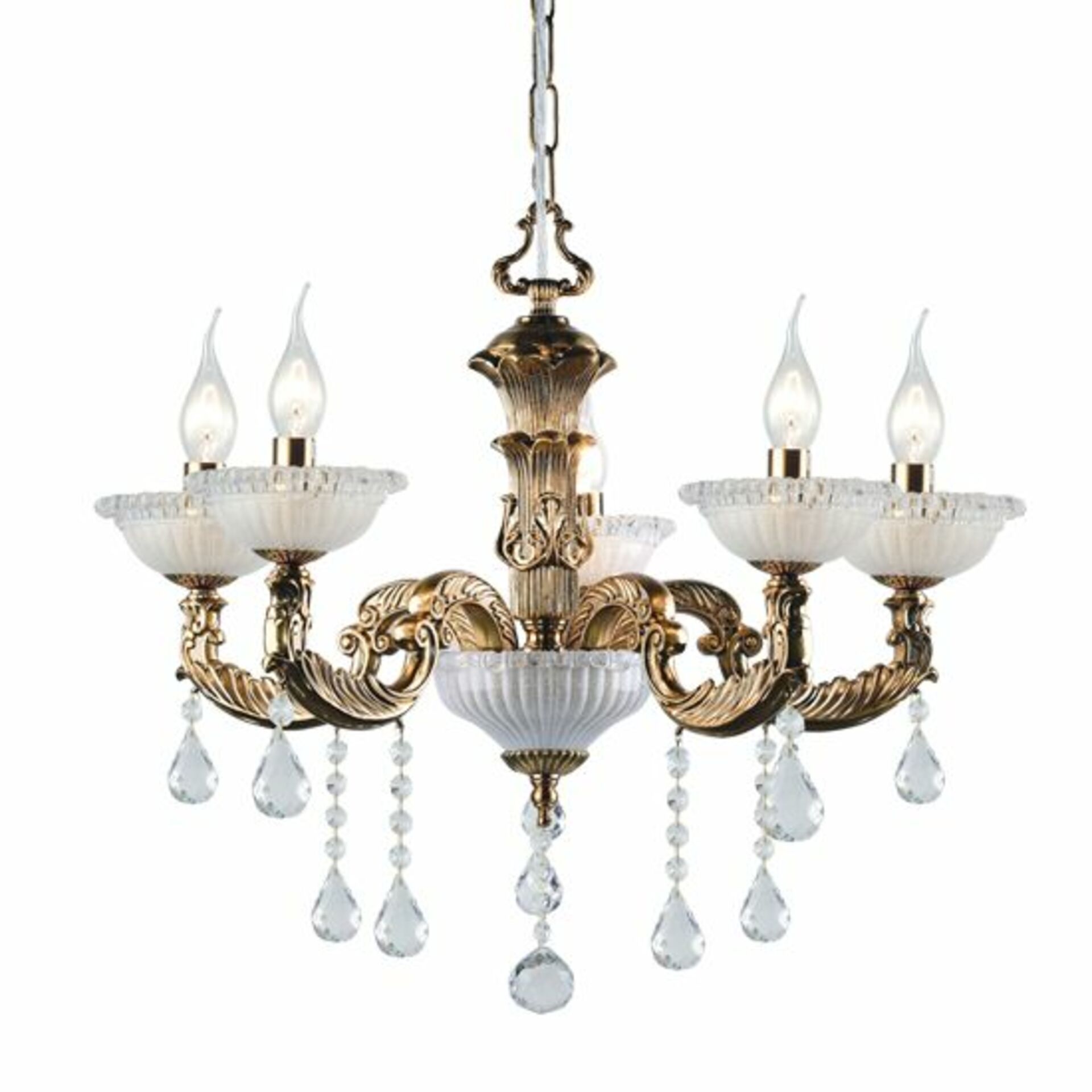 ACA Lighting Elegant závěsné svítidlo EG166495PBR