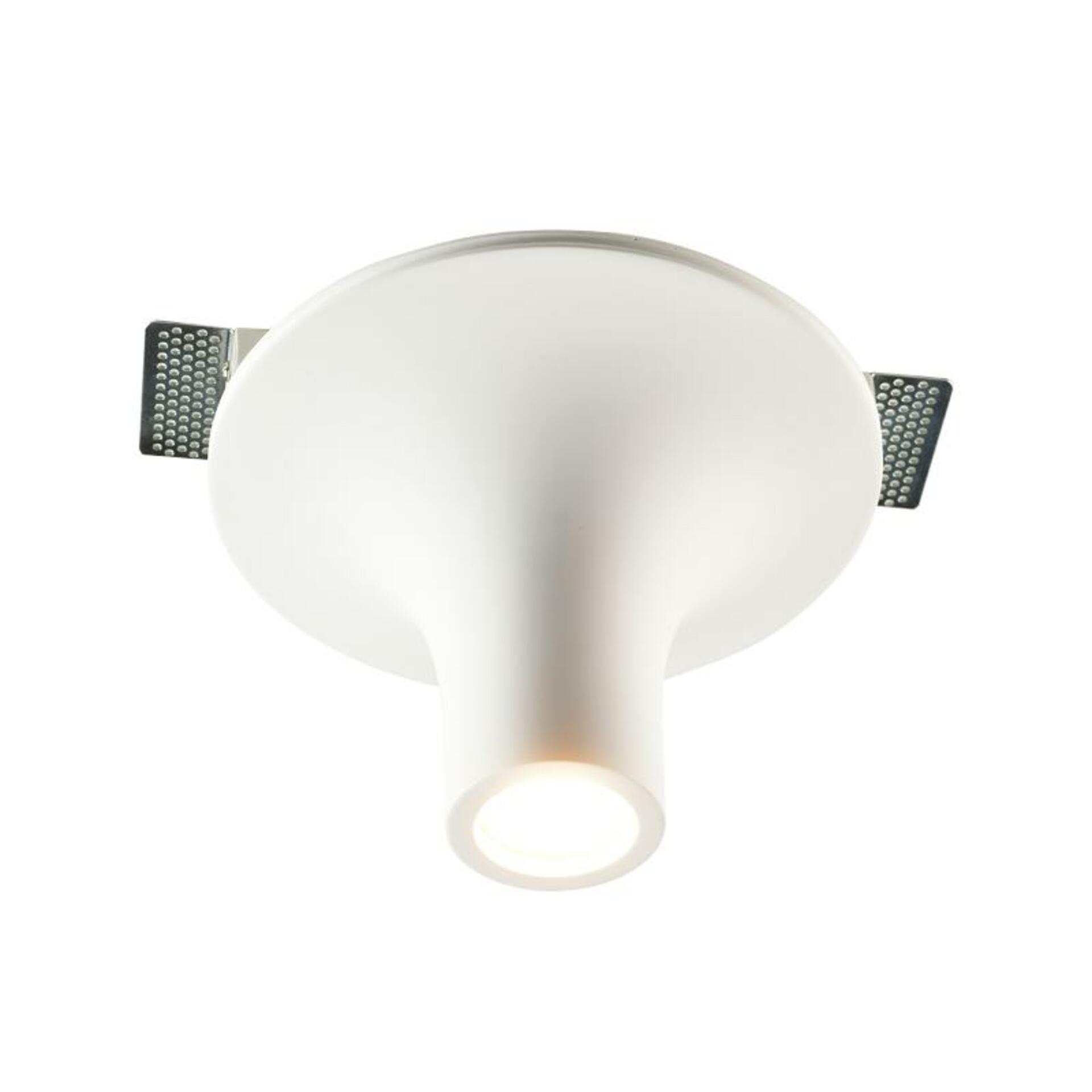 Levně ACA Lighting bodové svítidlo stropní 1XGU10 sádrové bezrámečkové D23XH15CM AVA G1018S