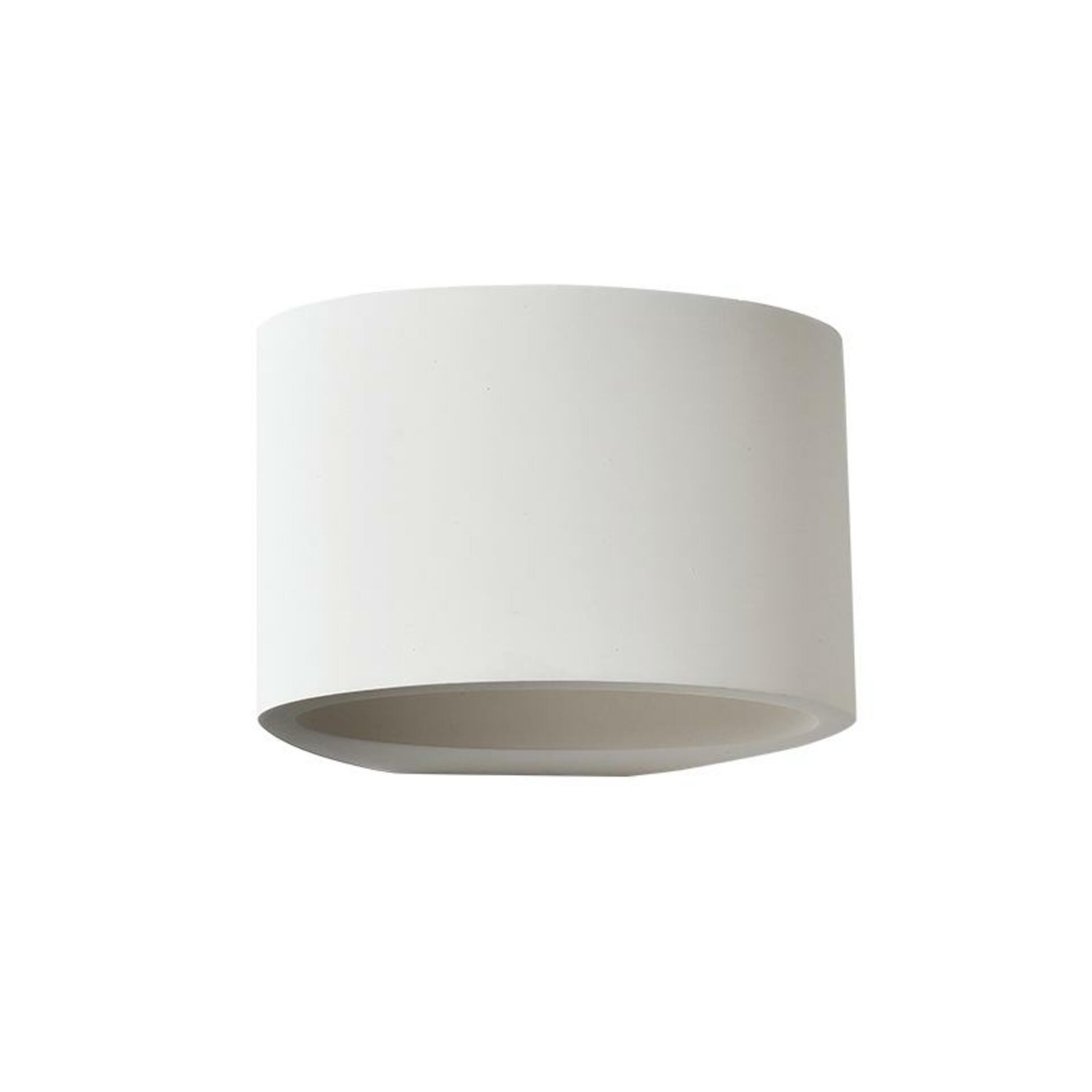 Levně ACA Lighting Gypsum nástěnné sádrové svítidlo G85371W