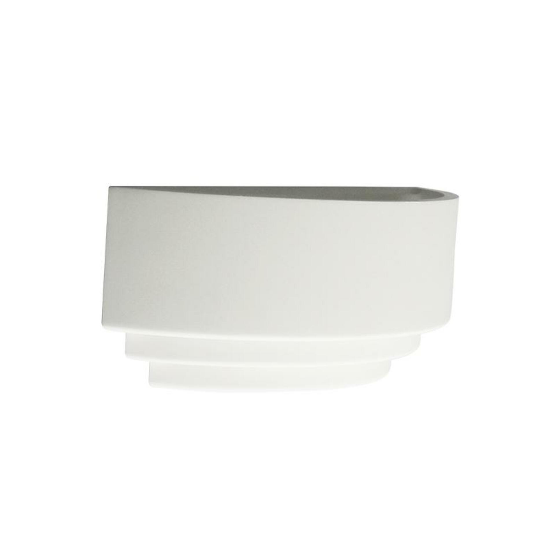 Levně ACA Lighting Gypsum nástěnné sádrové svítidlo G85541W