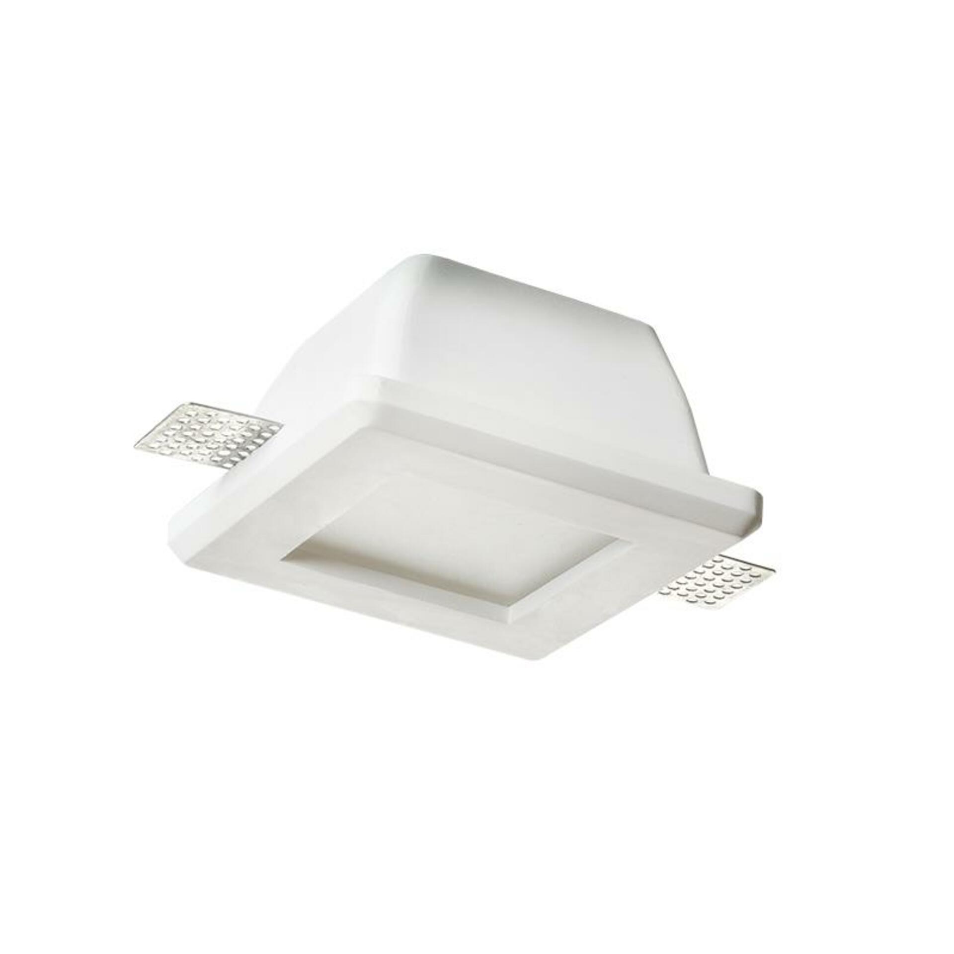 ACA Lighting Gypsum zapuštěné bodové sádrové svítidlo G9001GC