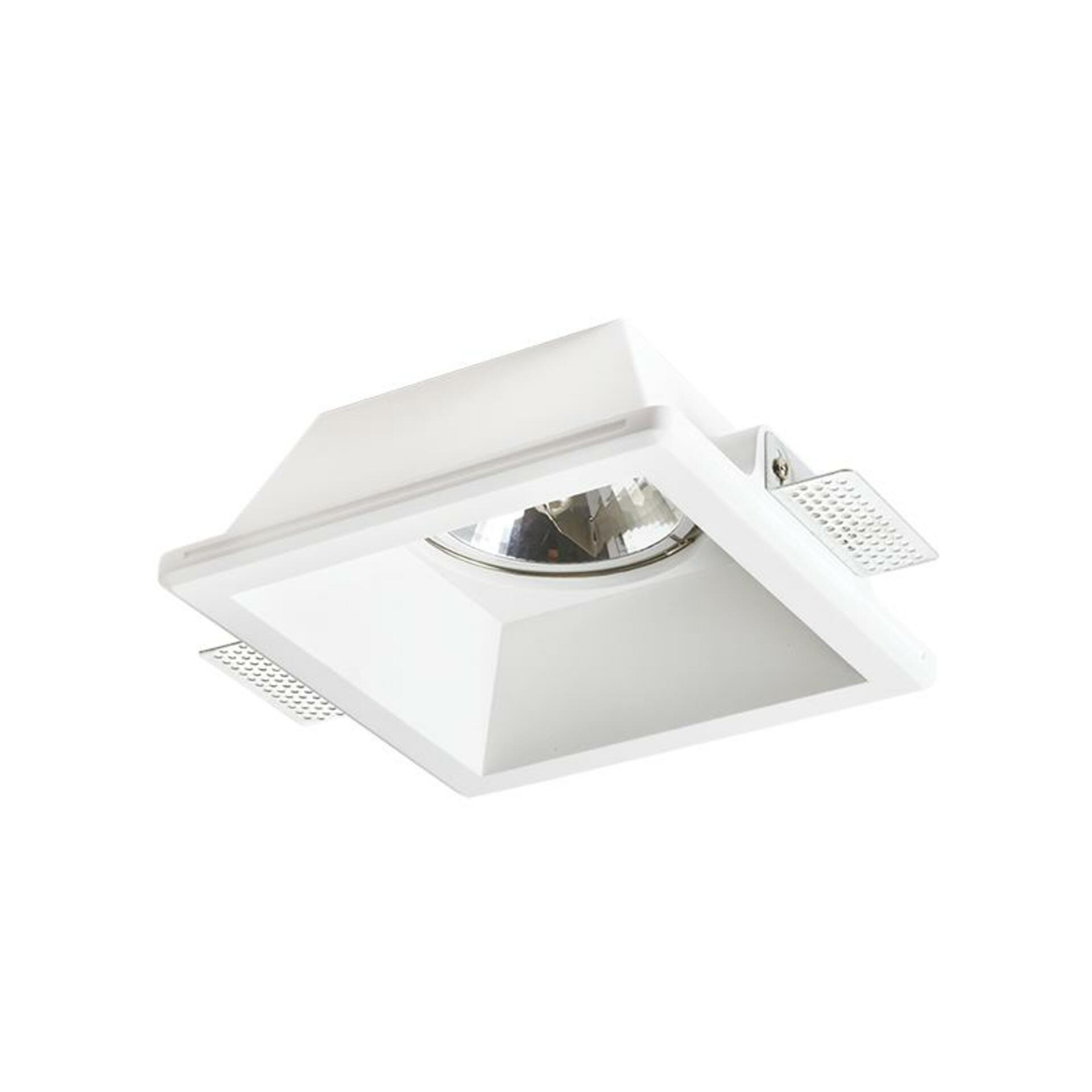 ACA Lighting Gypsum zapuštěné bodové sádrové svítidlo G90161C