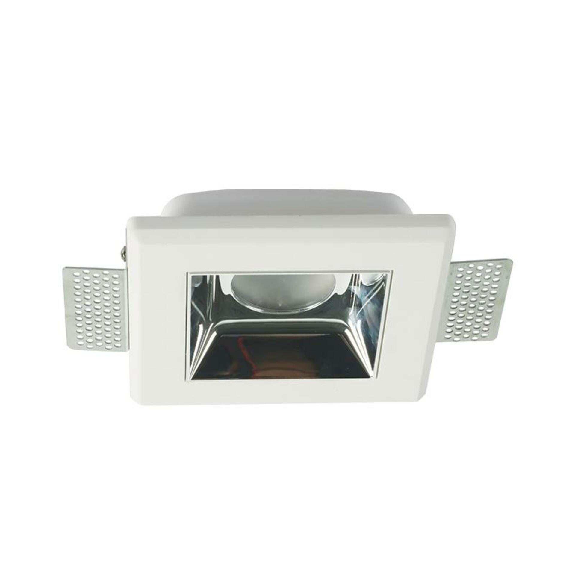 Levně ACA Lighting Gypsum zapuštěné bodové sádrové svítidlo G90461C