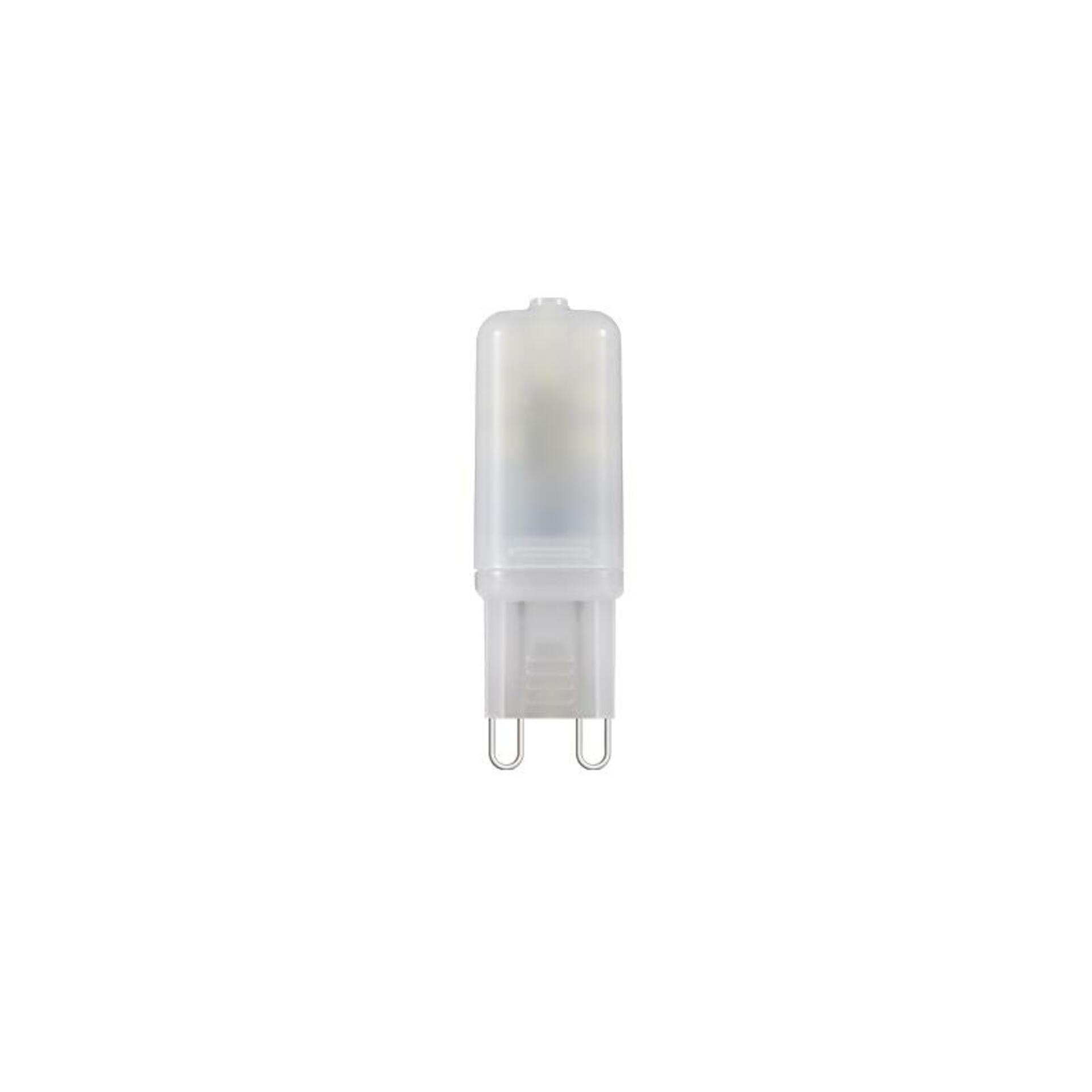 Levně ACA G9 LED Plastic 3W 6000K 230V FROSTED