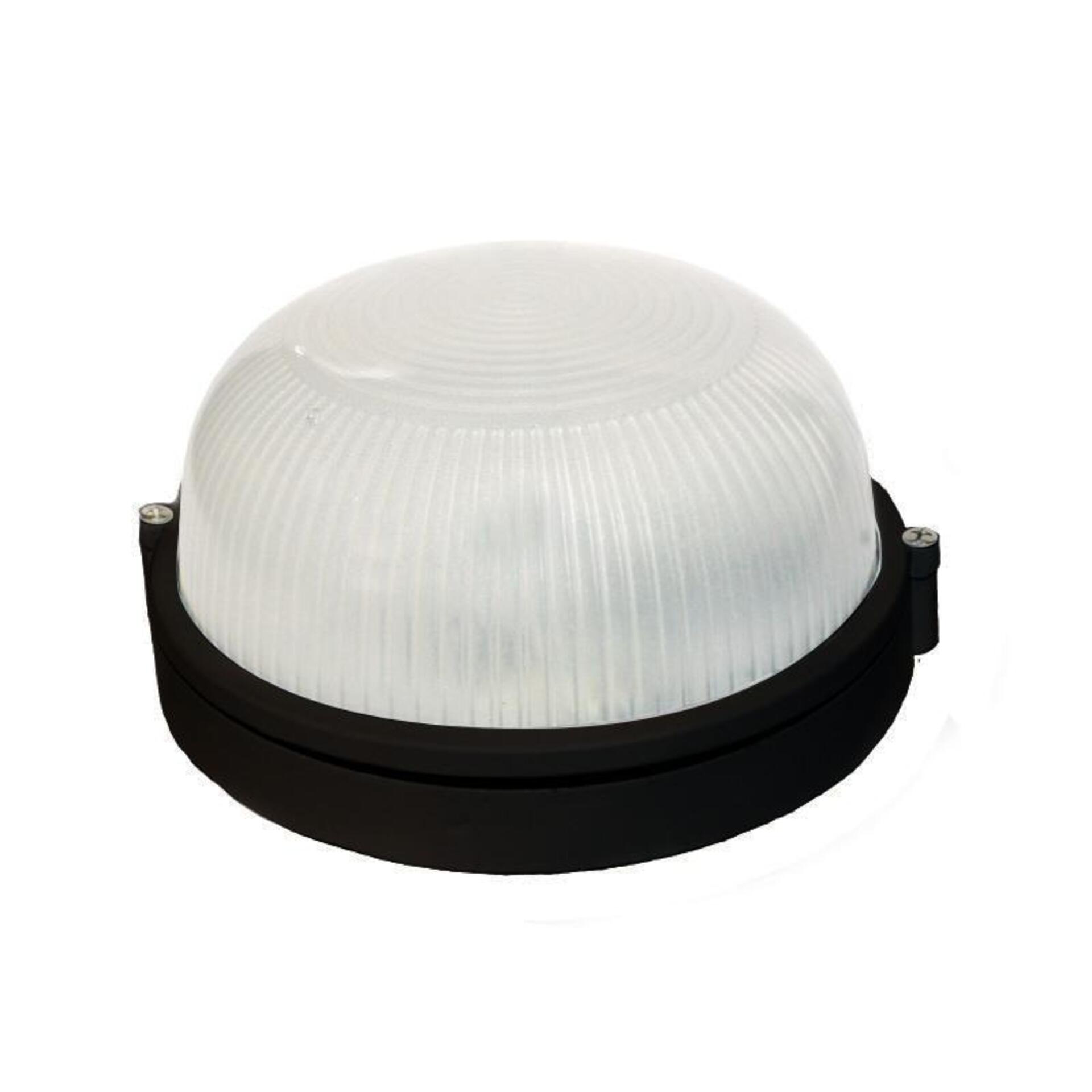 Levně ACA Lighting venkovní stropní a nástěnné svítidlo IP54, E27, černé, odolné RAL C0026