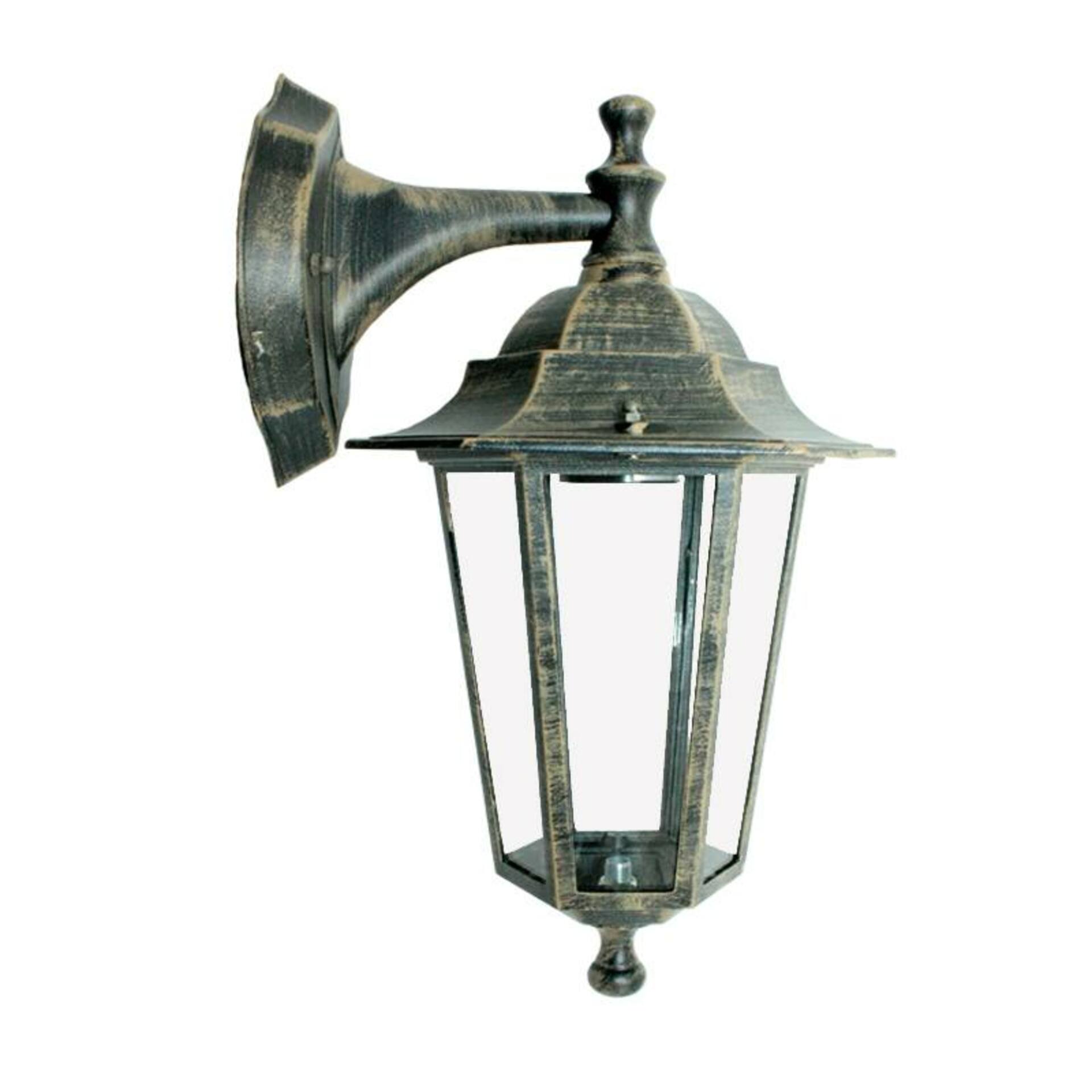 Levně ACA Lighting Garden lantern venkovní nástěnné svítidlo HI6022R