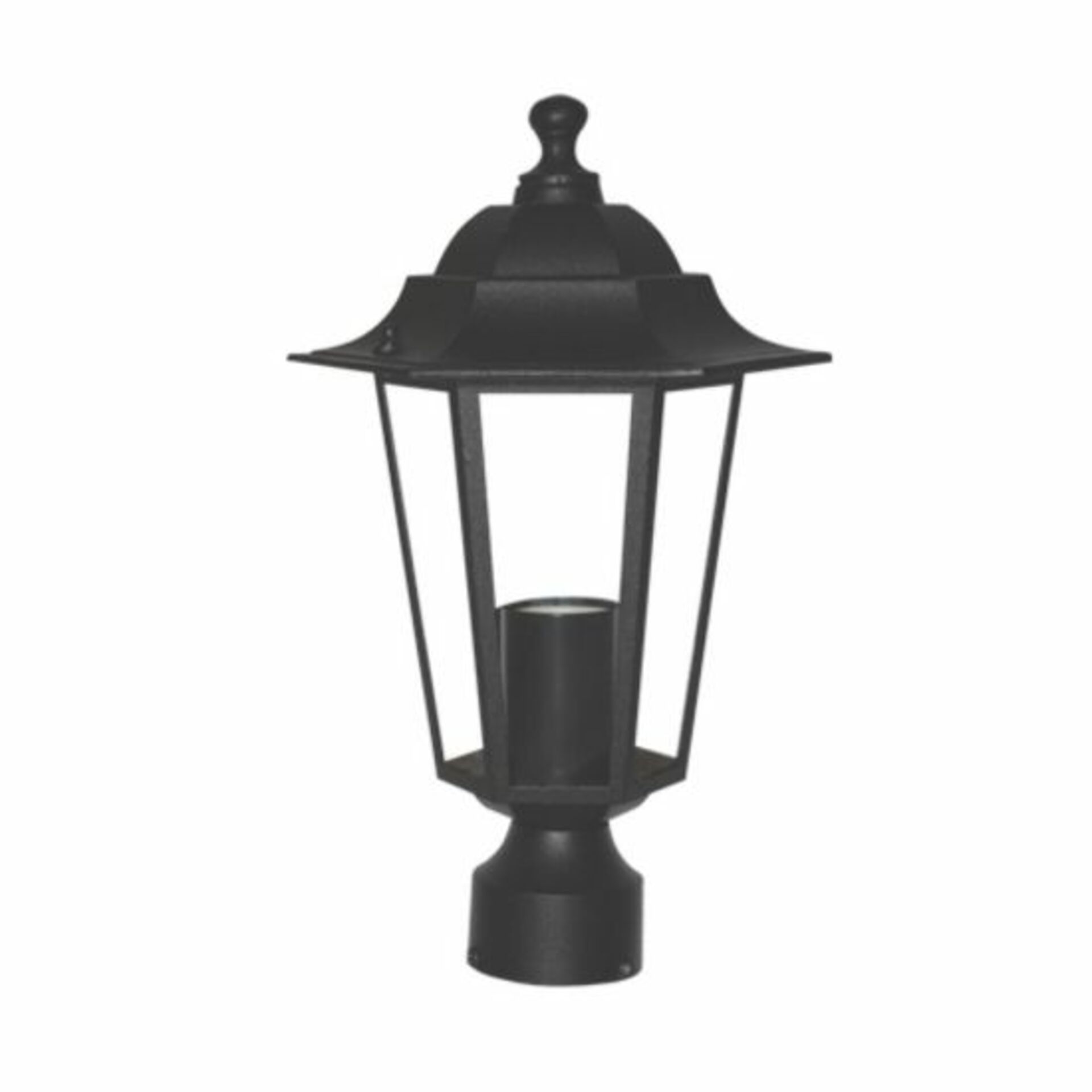 Levně ACA Lighting Garden lantern venkovní sloupové svítidlo HI6024B