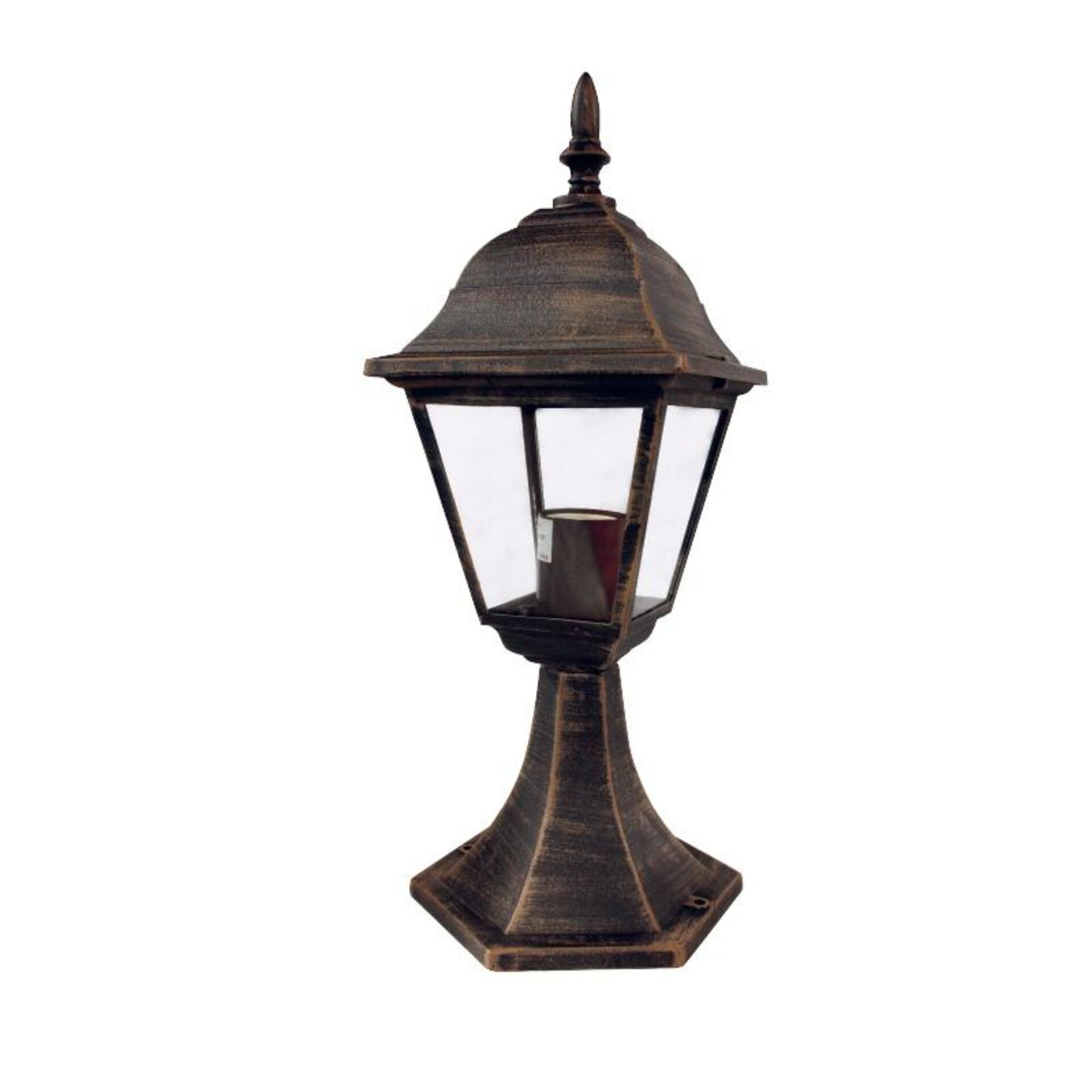 Levně ACA Lighting Garden lantern venkovní stojací svítidlo HI6043R