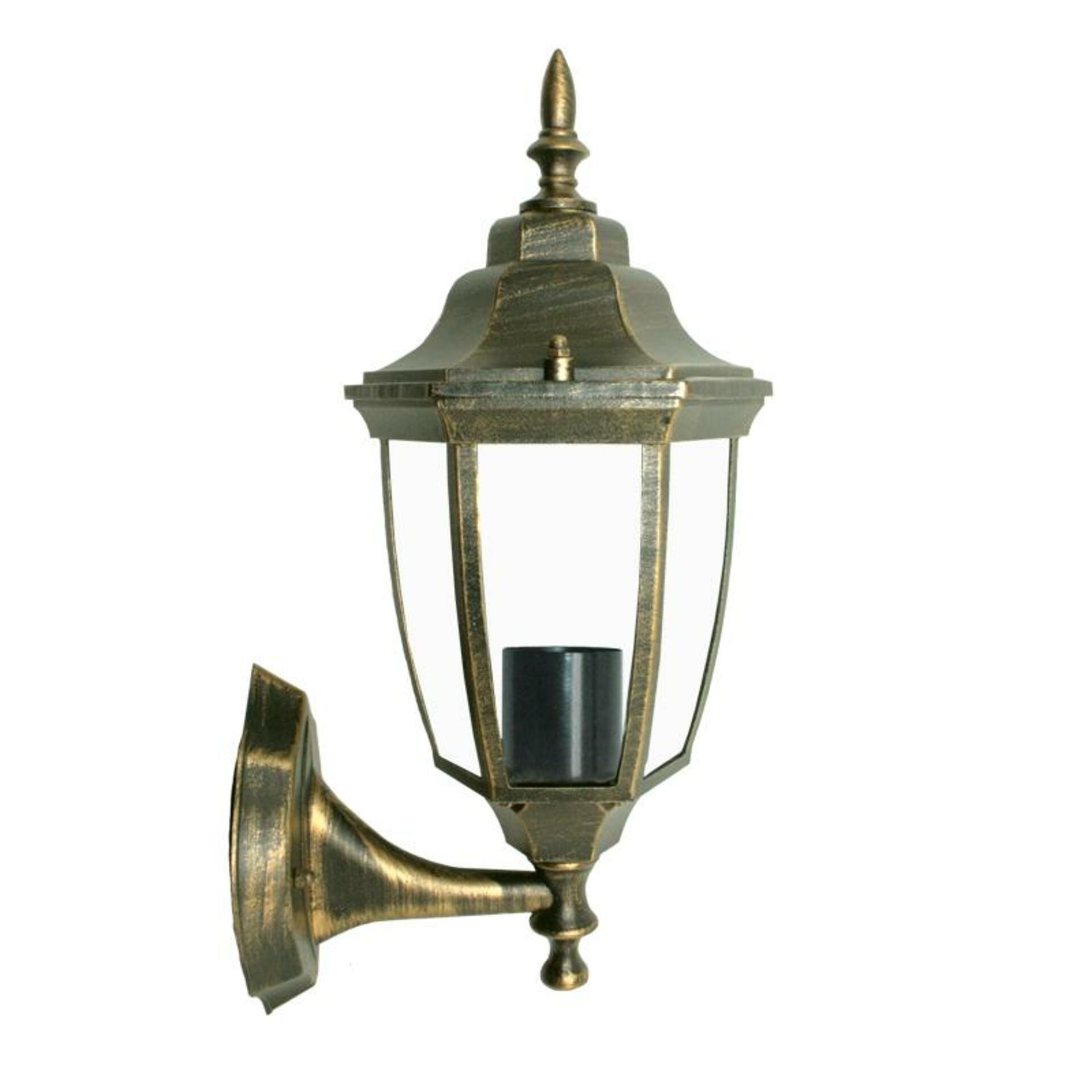 Levně ACA Lighting Garden lantern venkovní nástěnné svítidlo HI6171GB