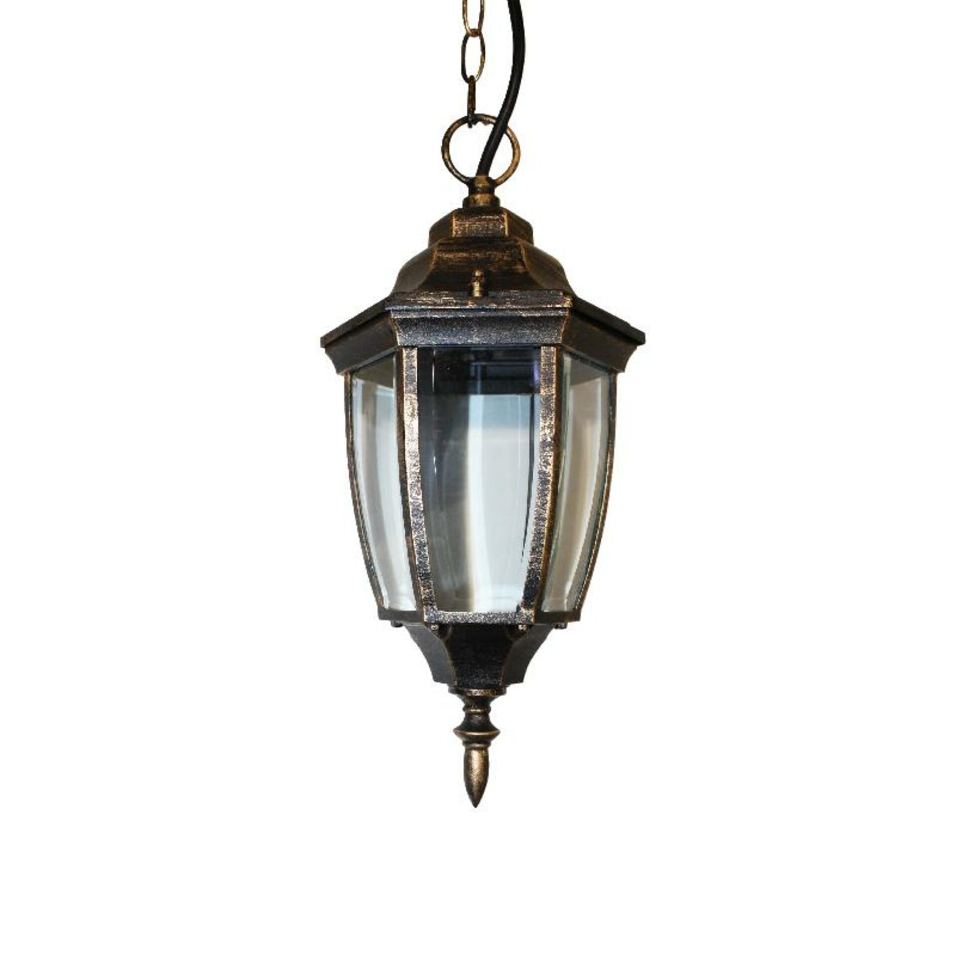 ACA Lighting Garden lantern venkovní závěsné svítidlo HI6175GB
