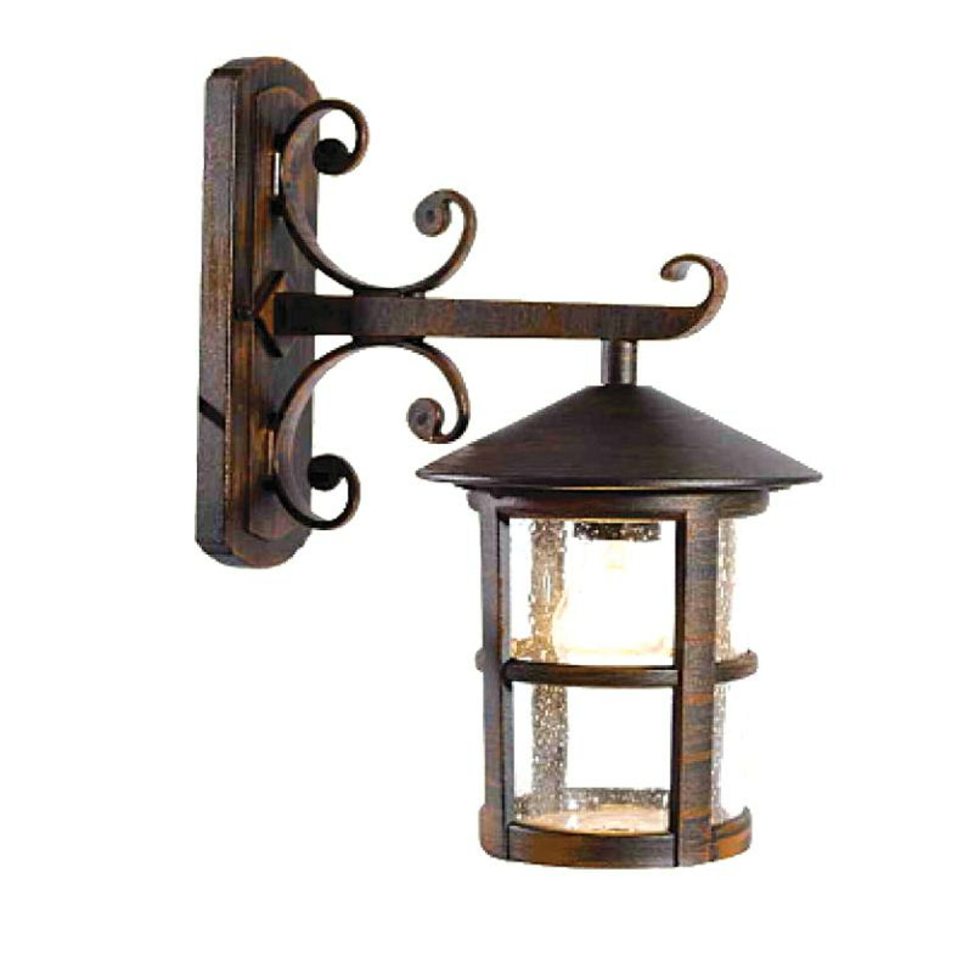 Levně ACA Lighting Garden lantern venkovní nástěnné svítidlo HI6502