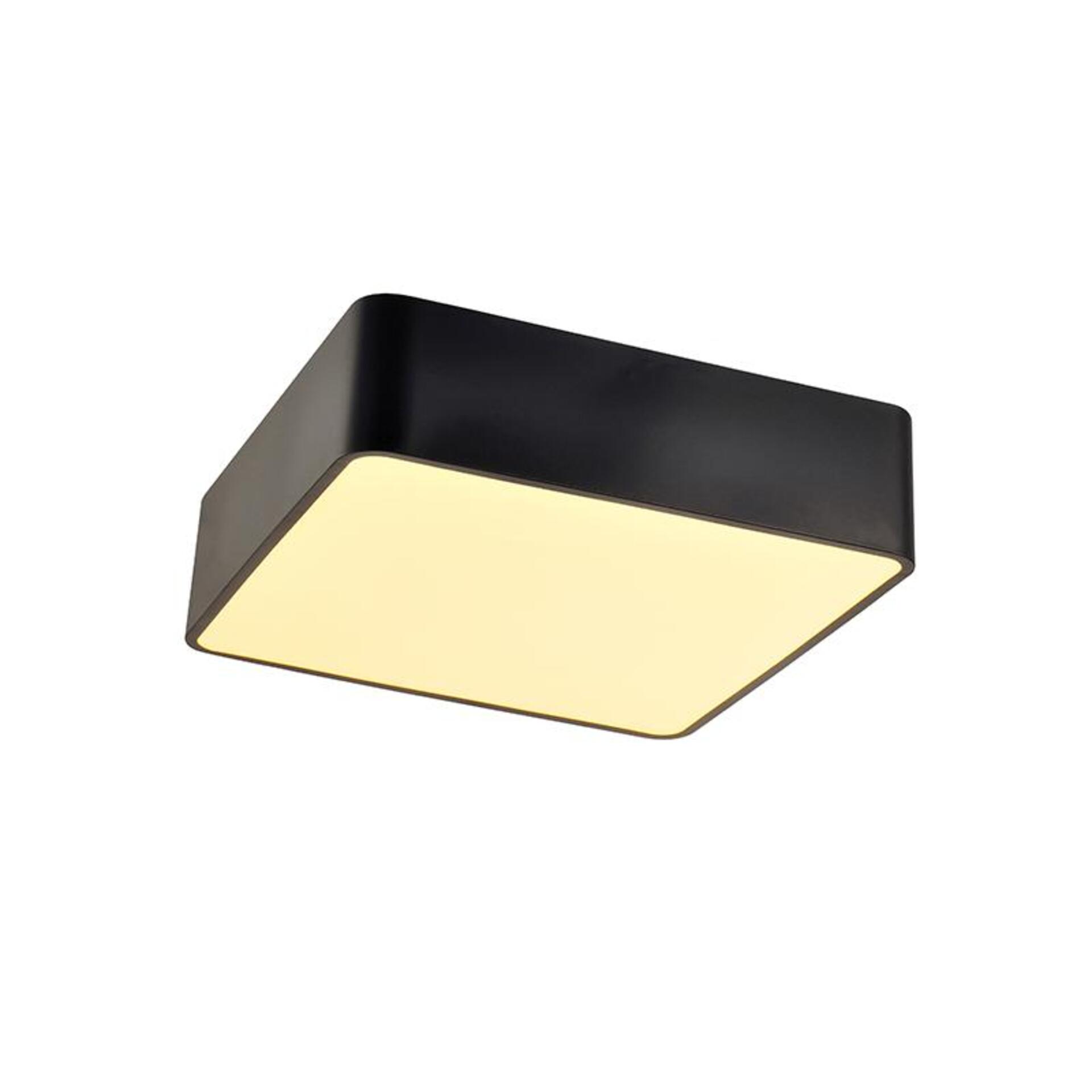 Levně ACA Lighting stropní svítidlo EMERY LED 40W 4000lm CCT černý kov HM28LEDC48BKCCT