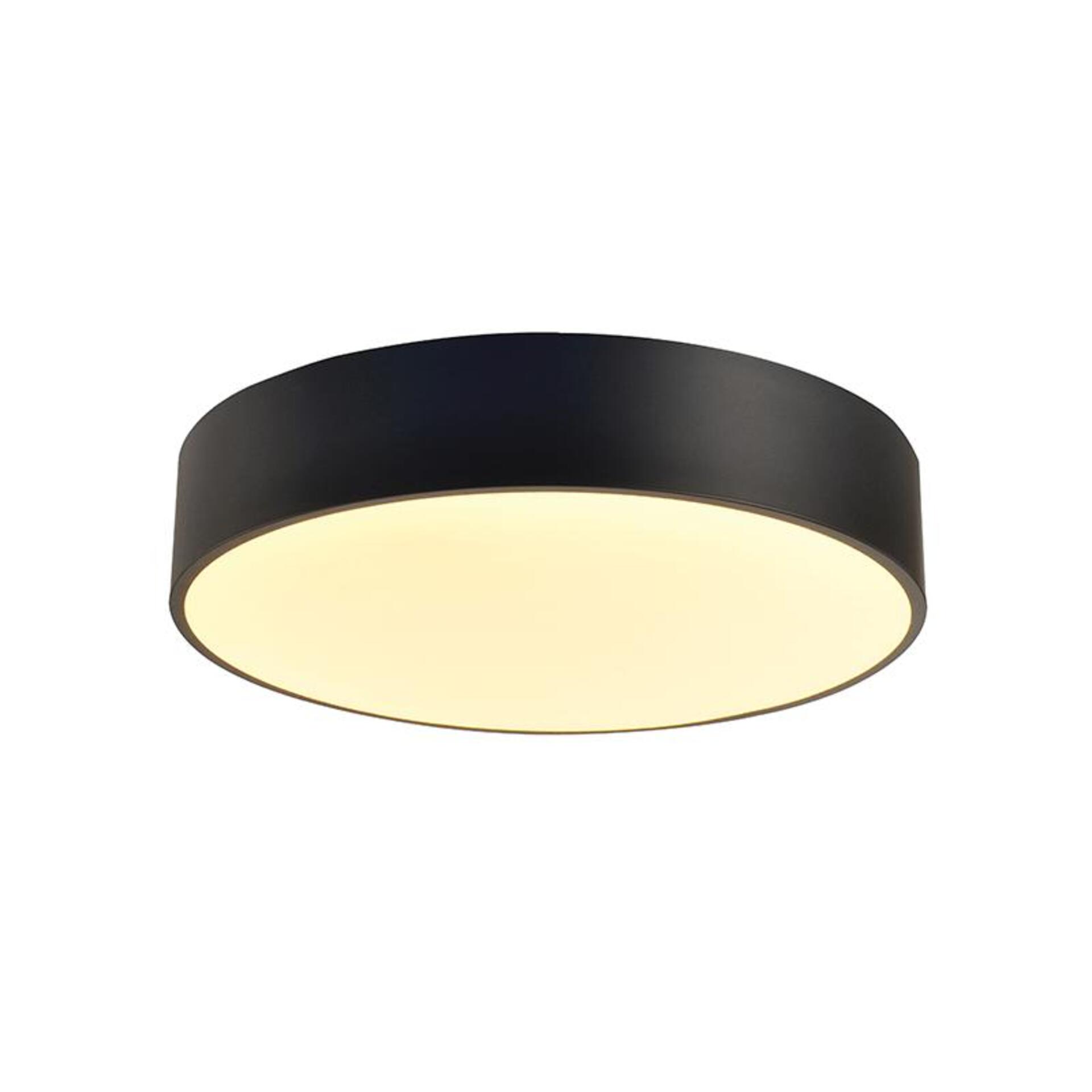 Levně ACA Lighting stropní svítidlo OPTIMUS LED 50W 4800lm CCT černý kov HM29LEDC50BKCCT