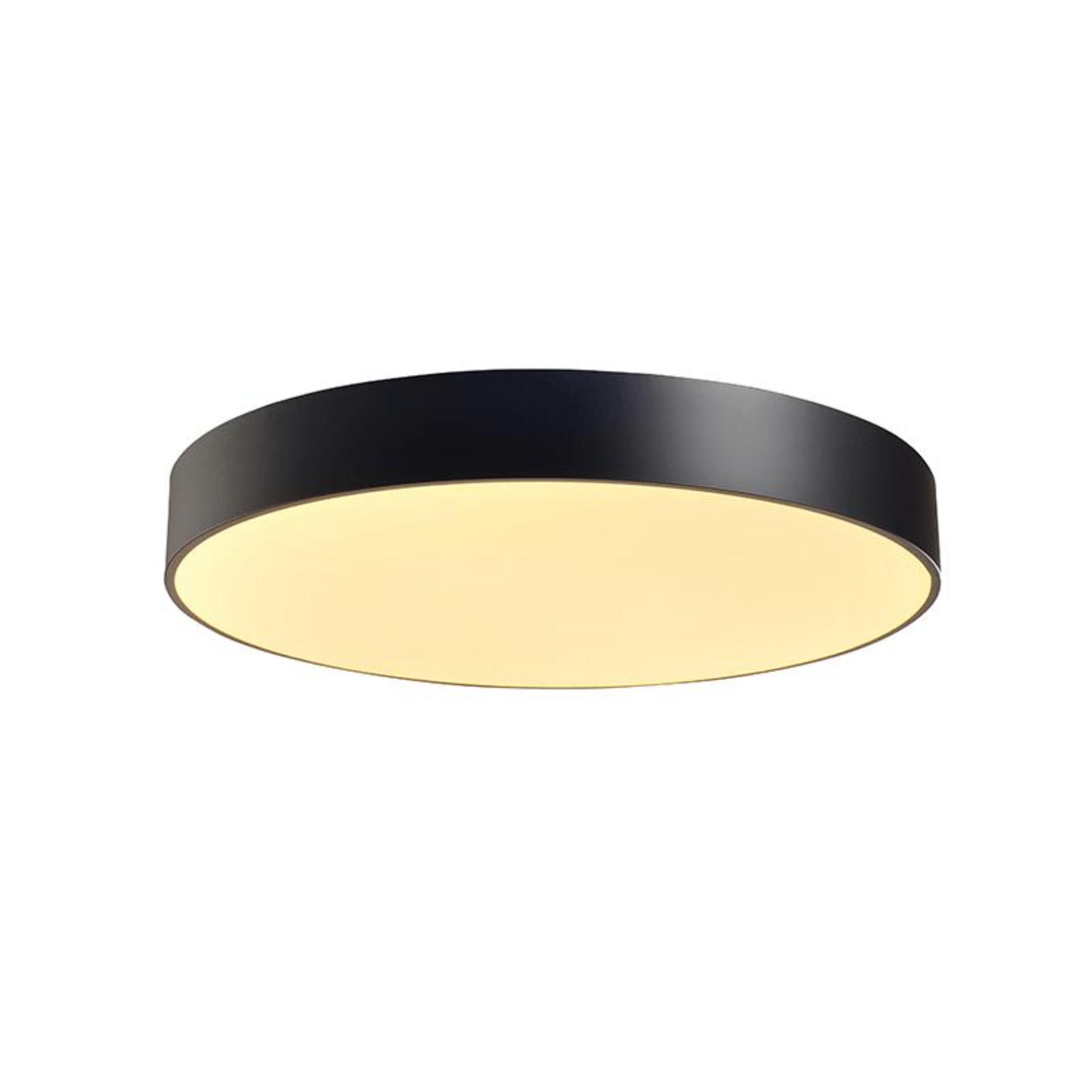 Levně ACA Lighting stropní svítidlo OPTIMUS LED 60W 5600lm CCT černý kov HM29LEDC75BKCCT