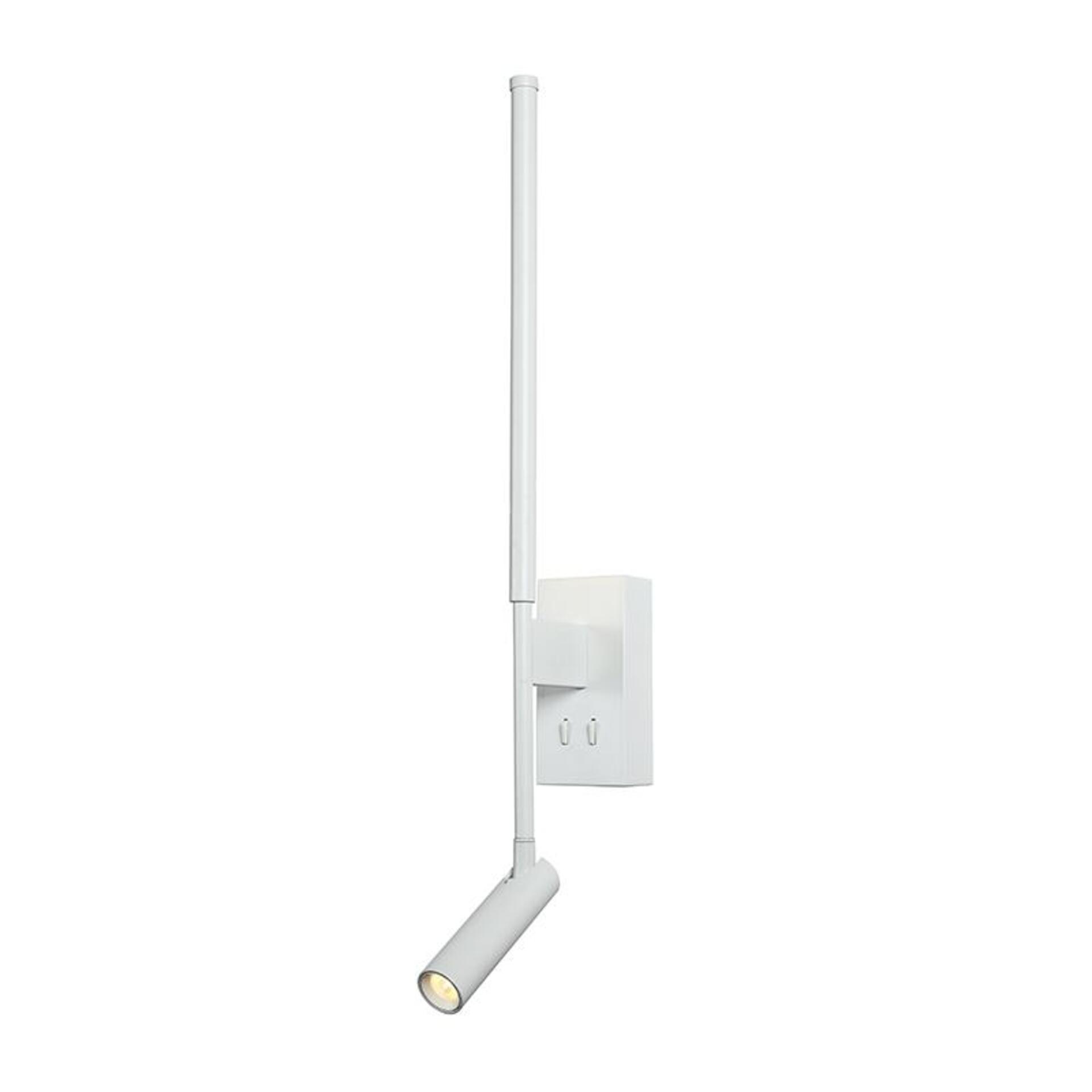 Levně ACA Lighting nástěnné svítidlo LED 5W + COB 3W 700lm 3000K IP20 bílá hliník + akryl HM616LEDWWH