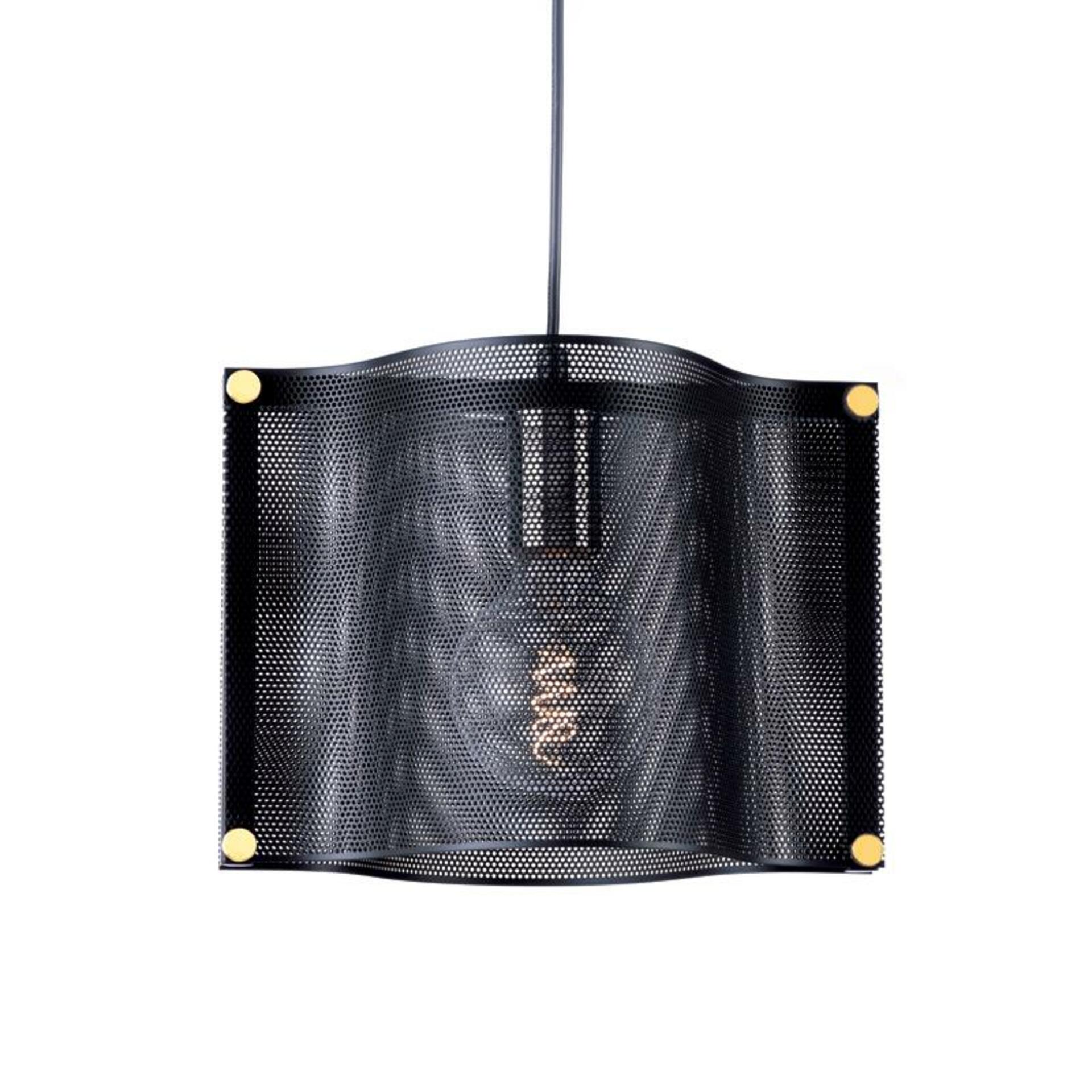 Levně ACA Lighting závěsné svítidlo 1XE27 černý kov 29X20XH120CM MORDOR HM841P29BK