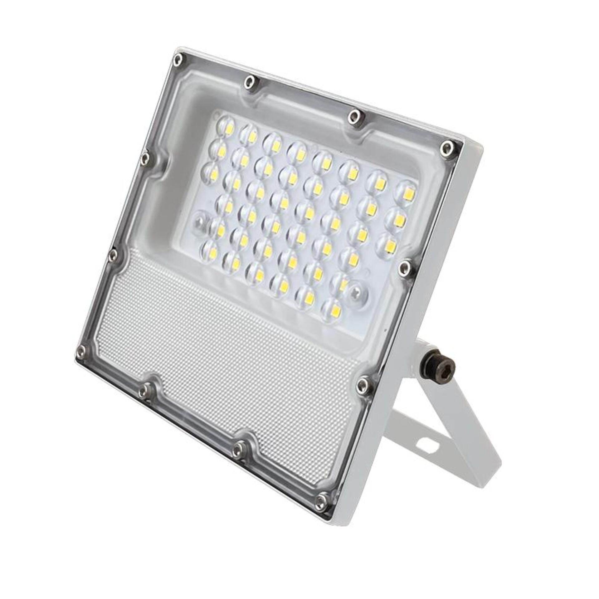 Levně ACA Lighting LED SMD bílý reflektor IP65 10W 4000K 1200lm 100-277V Ra80 IK08 5let záruka bezpečnostní ventil J1040W