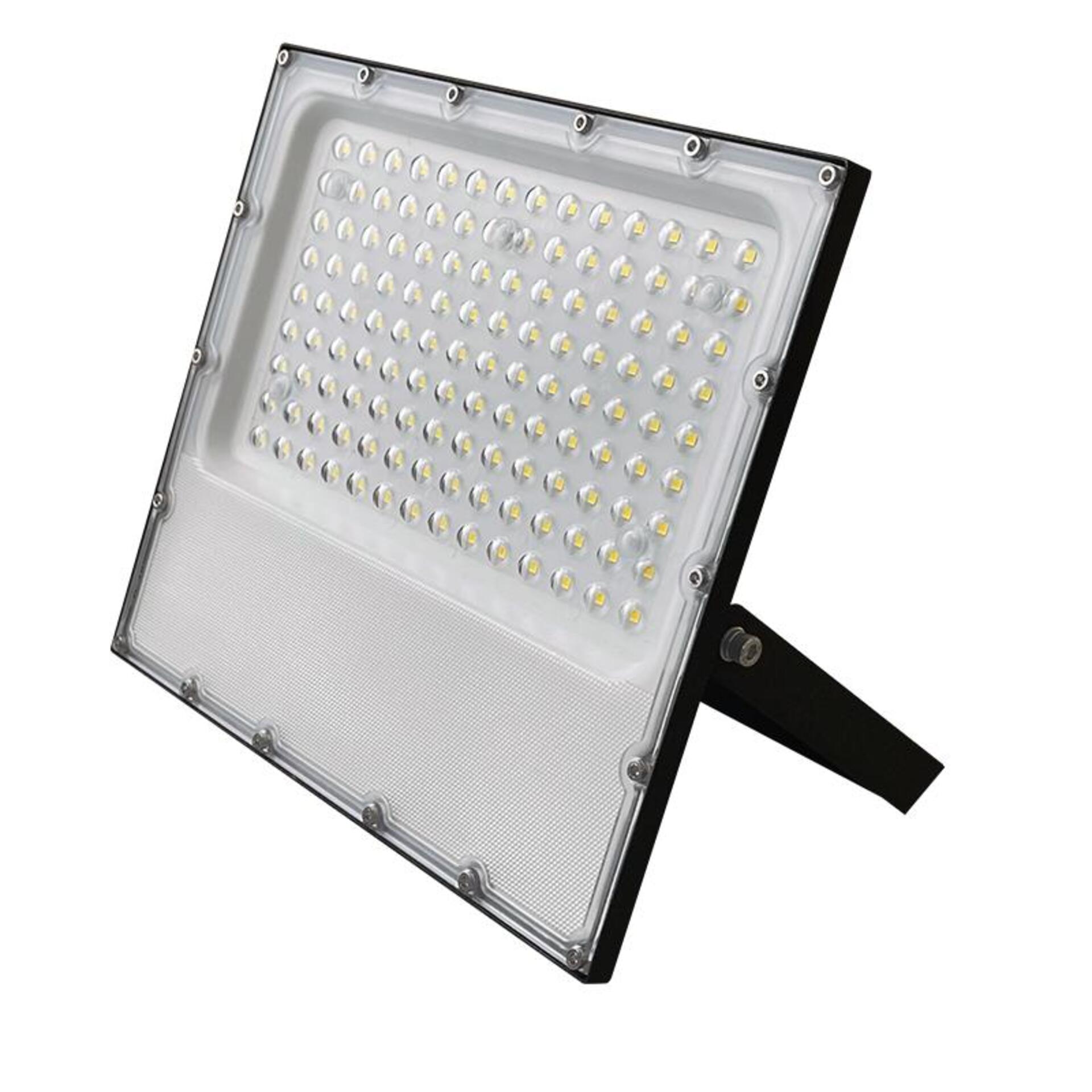 Levně ACA Lighting LED SMD černý reflektor IP65 150W 6000K 18000lm 100-277V AC RA80 IK08 5let záruka bezpečnostní ventil J15060