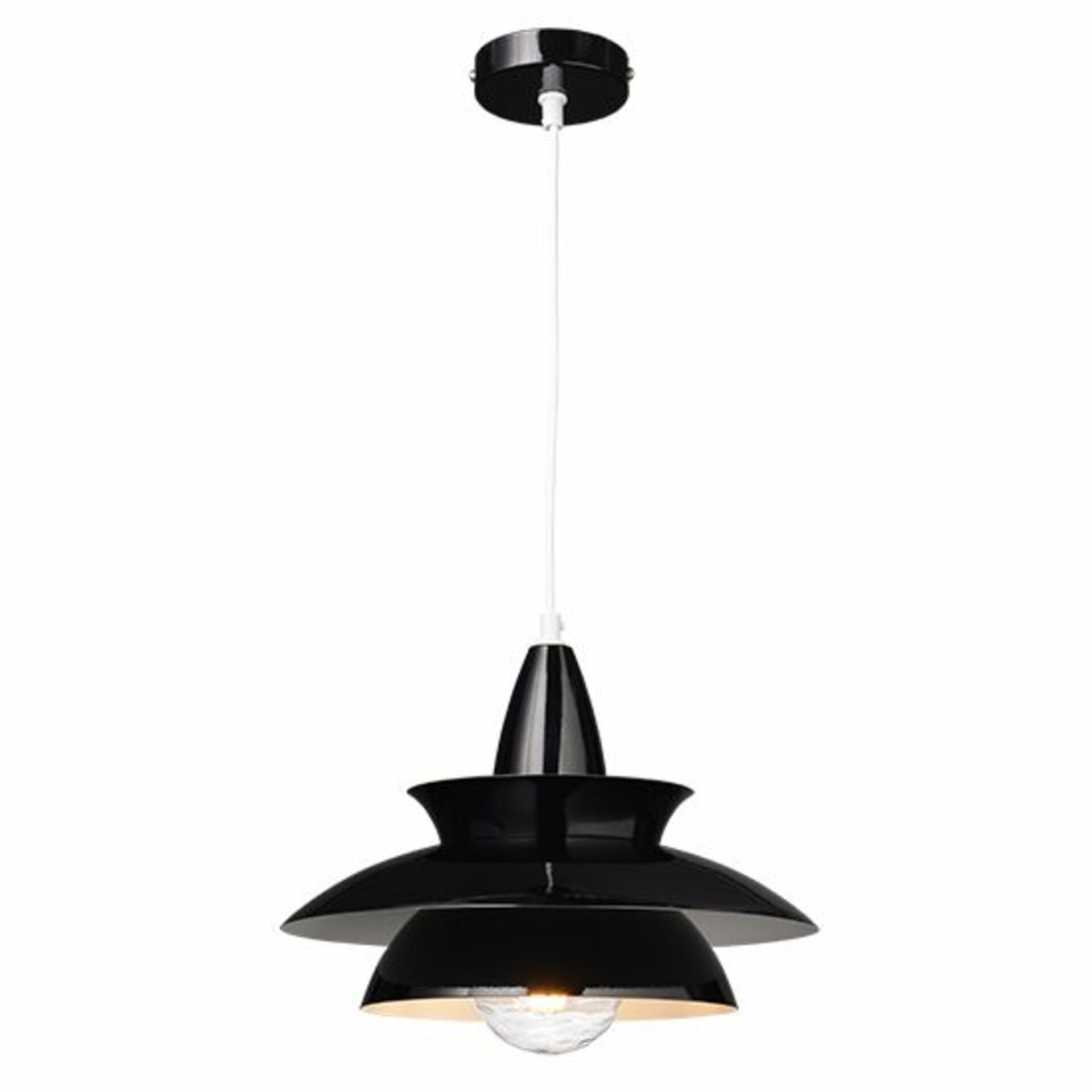 ACA Lighting Style závěsné svítidlo KS07881PBK