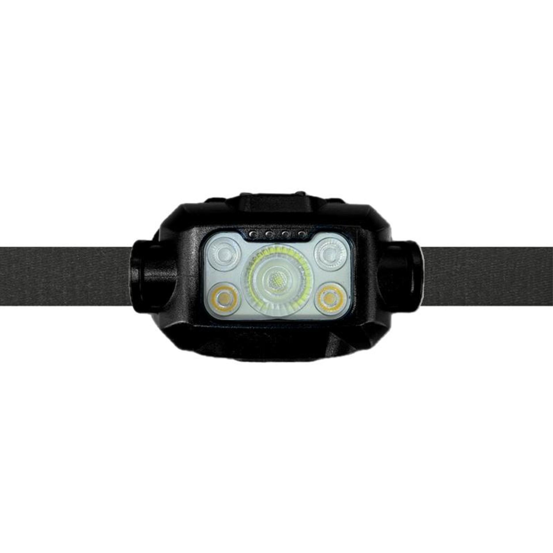 Levně ACA Lighting LED nabíjecí čelovka 5W 650lm CCT RGB IP44 Li-on 1800mAh ,TYPE-C USB LAH5CCT