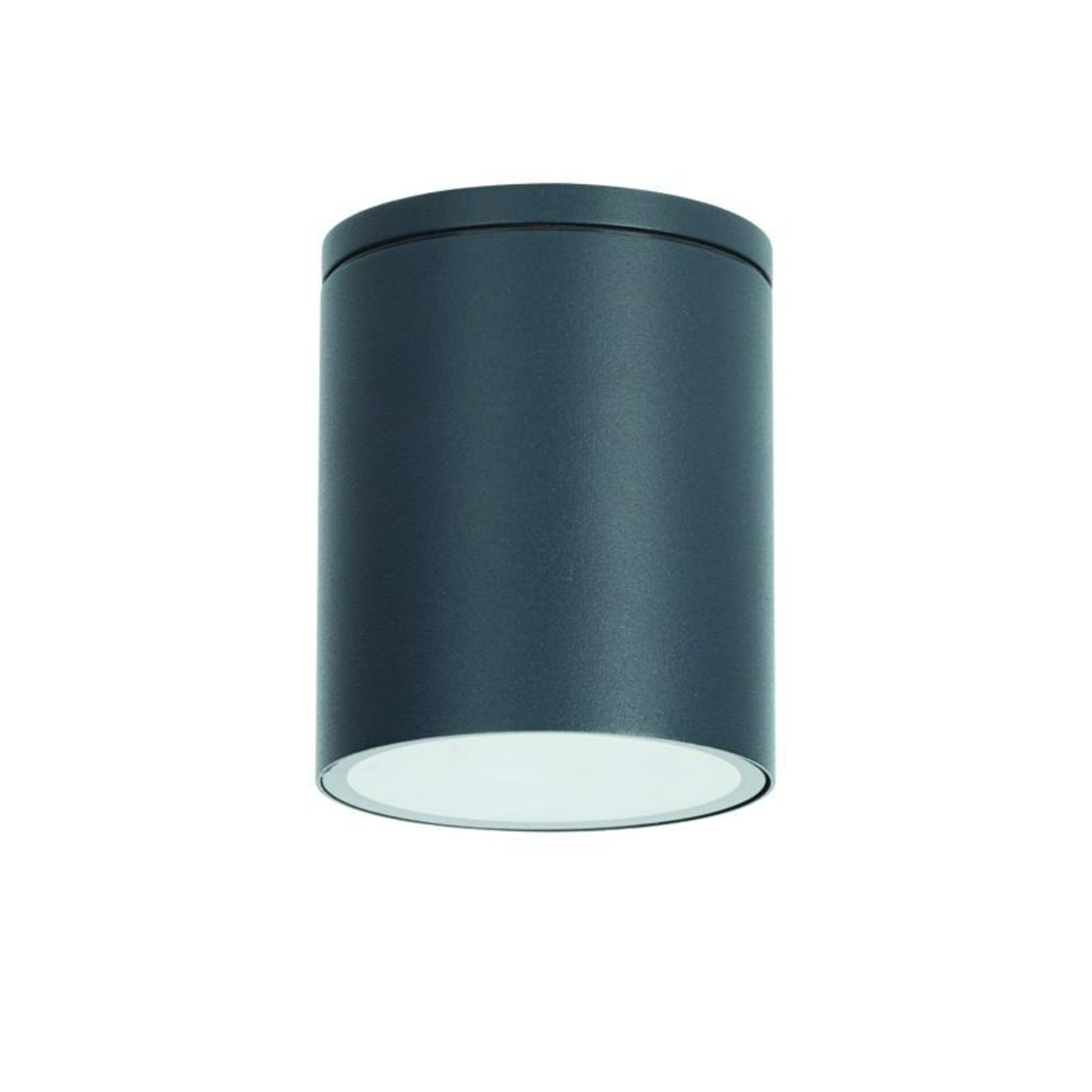 ACA Lighting GU10 venkovní kulaté stropní svítidlo 230V tmavě šedá IP65 GU10 MAX.35W LG2301GU10G