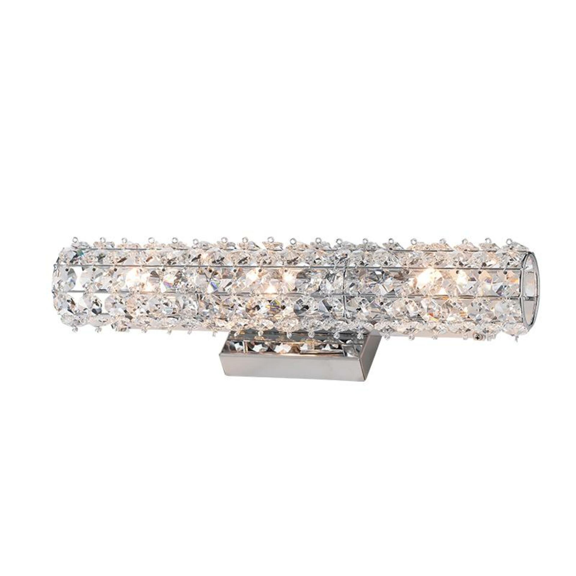 Levně ACA Lighting Crystal nástěnné svítidlo LIANNA383W