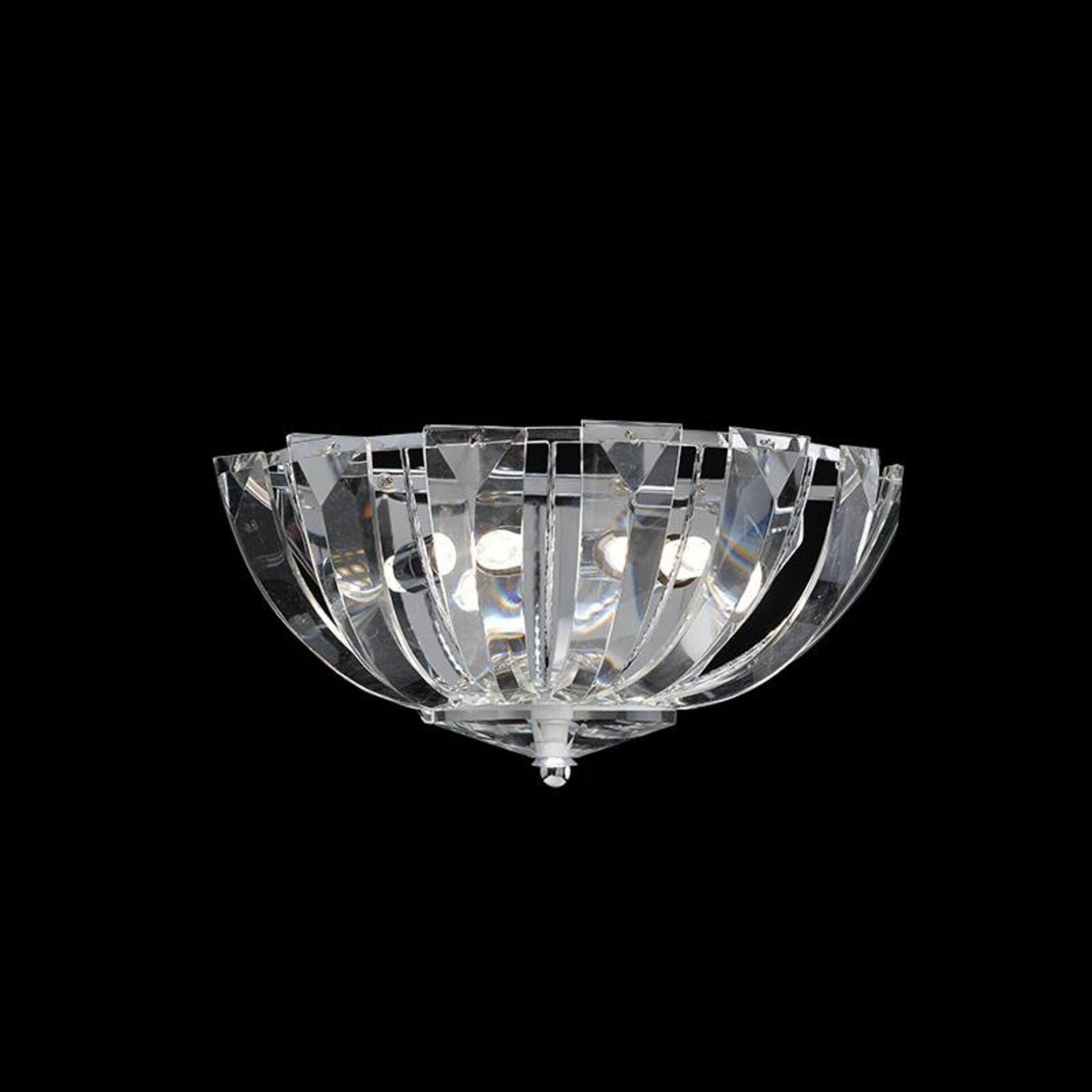 Levně ACA Lighting Crystal nástěnné svítidlo LUCA292W