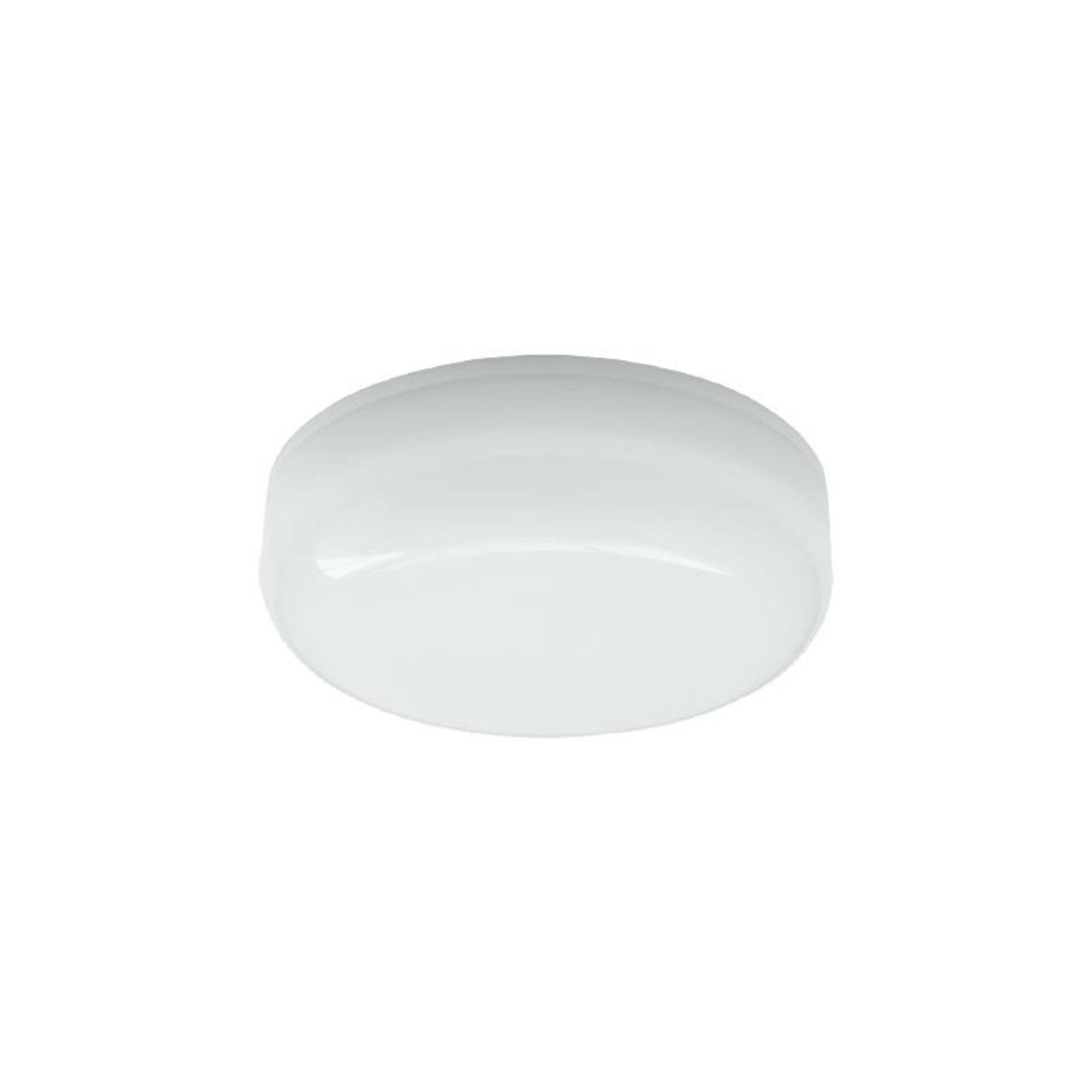 Levně ACA Lighting LED plastové bílé stropní svítidlo 230V AC IP66 12W 1010lm 3000K 120d Ra80 MADA1230