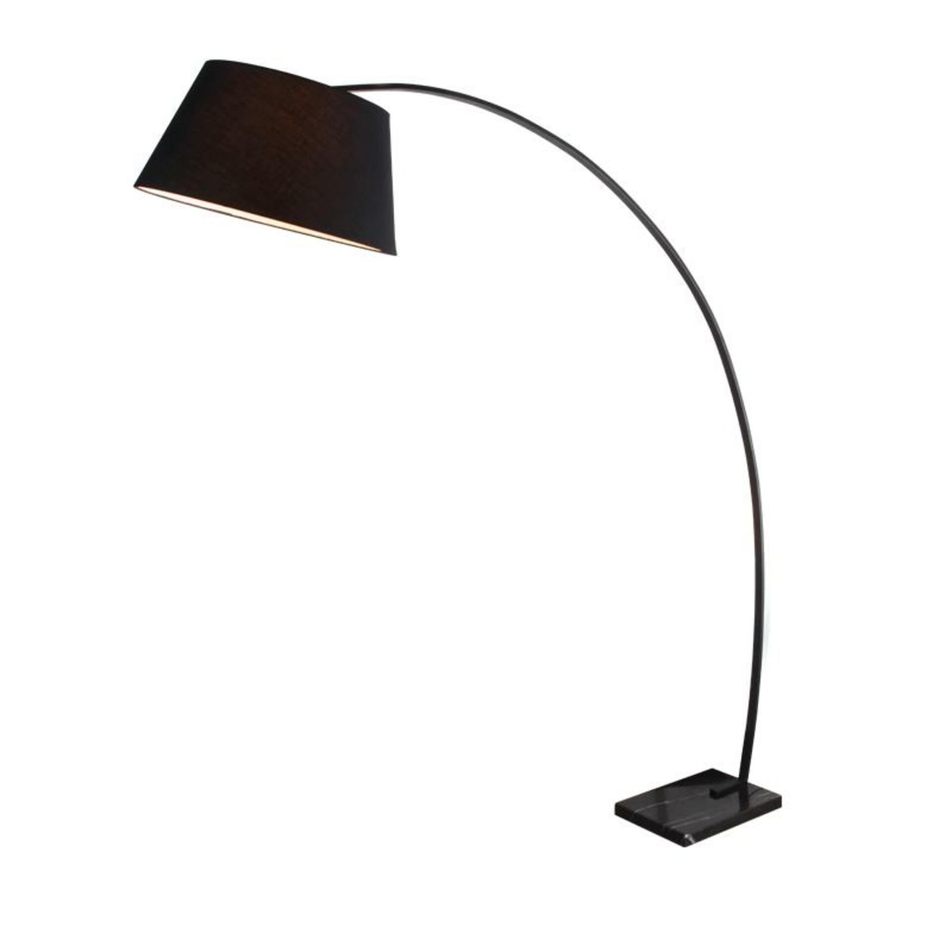 Levně ACA Lighting Floor&Table stojanové svítidlo MF11185BK