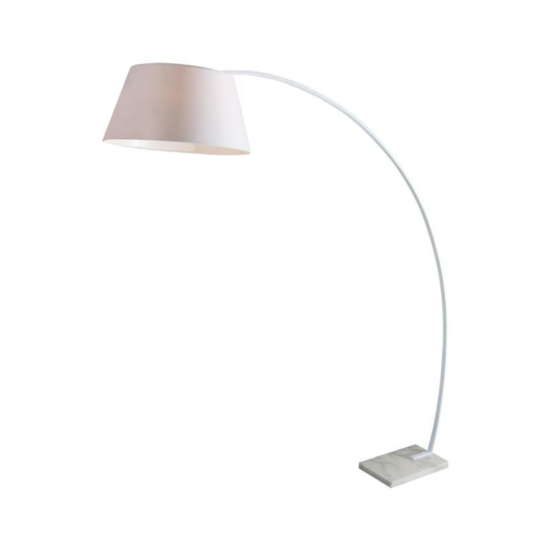 Levně ACA Lighting Floor&Table stojanové svítidlo MF11185WH