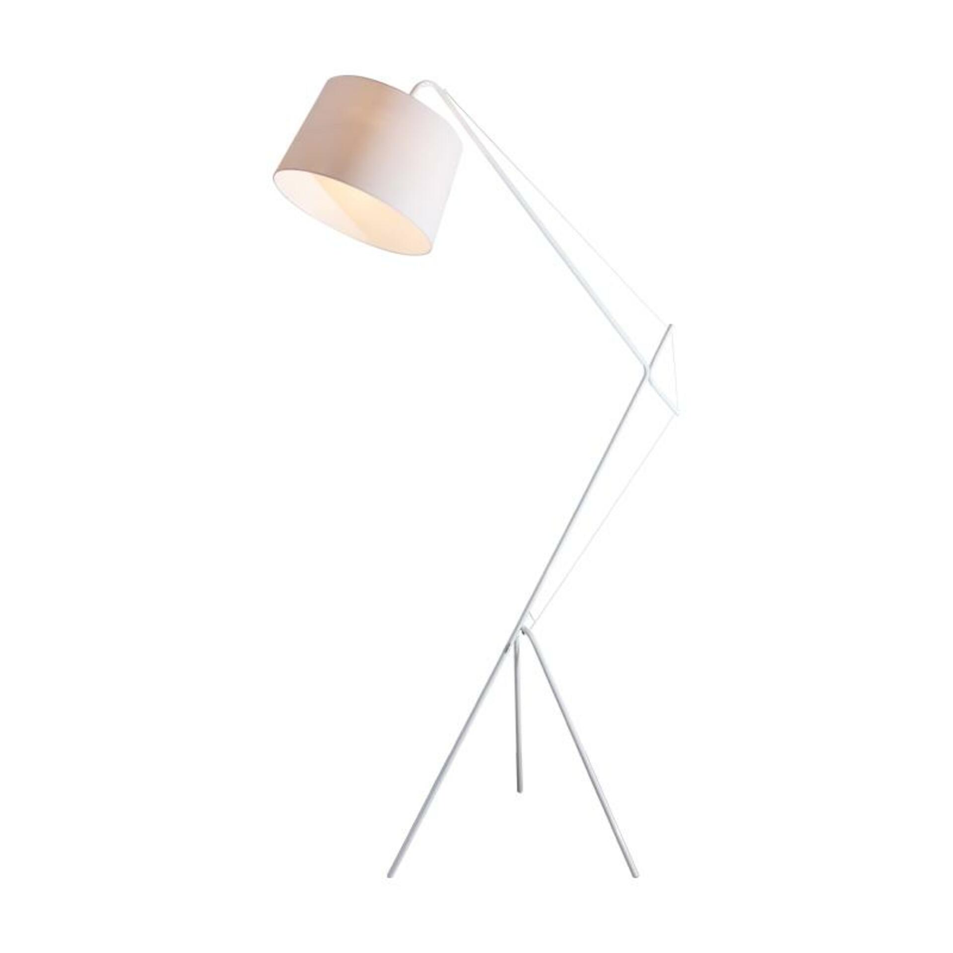 Levně ACA Lighting Floor&Table stojanové svítidlo MF14429WH